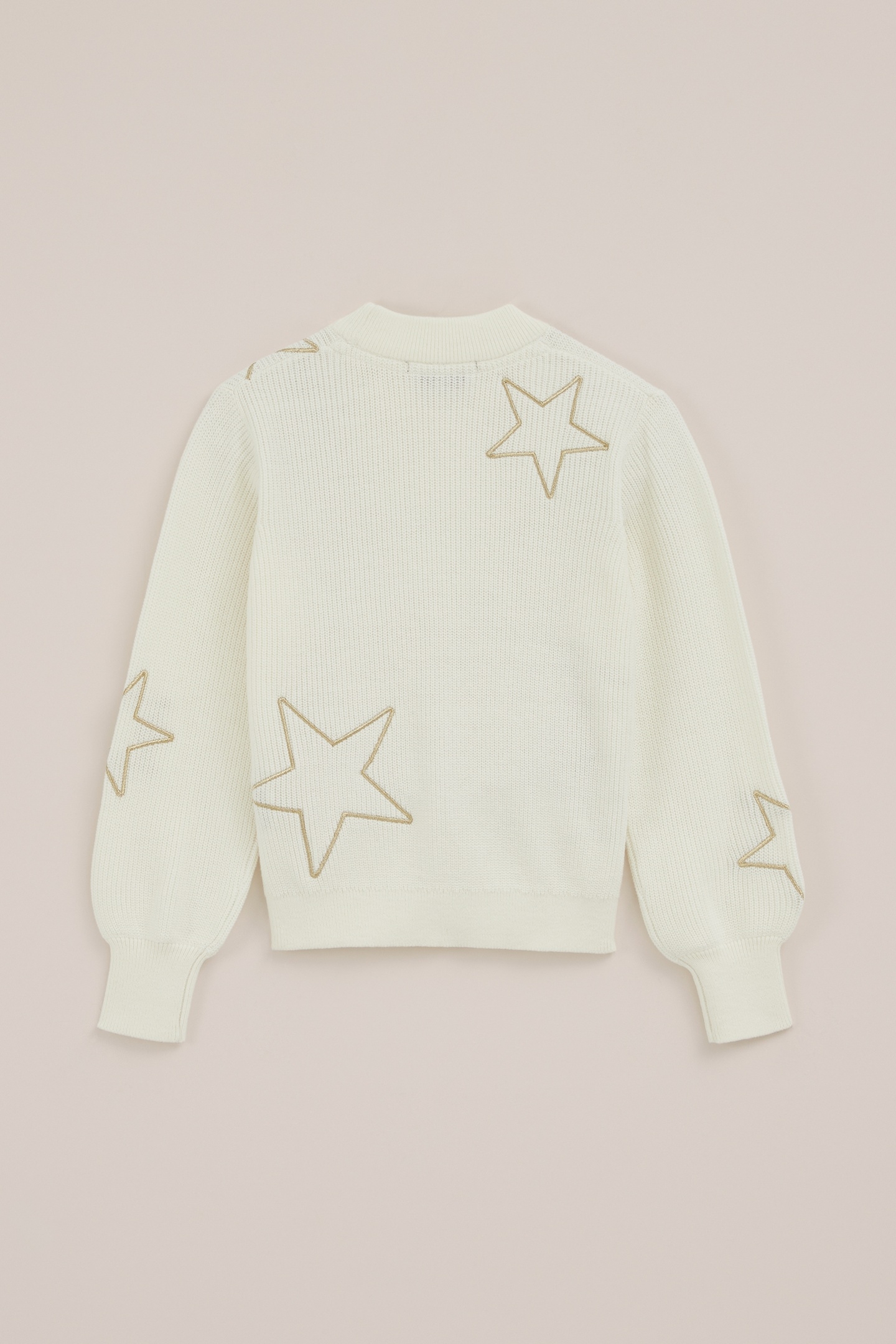 KNITTED PULLOVER ECRU 4