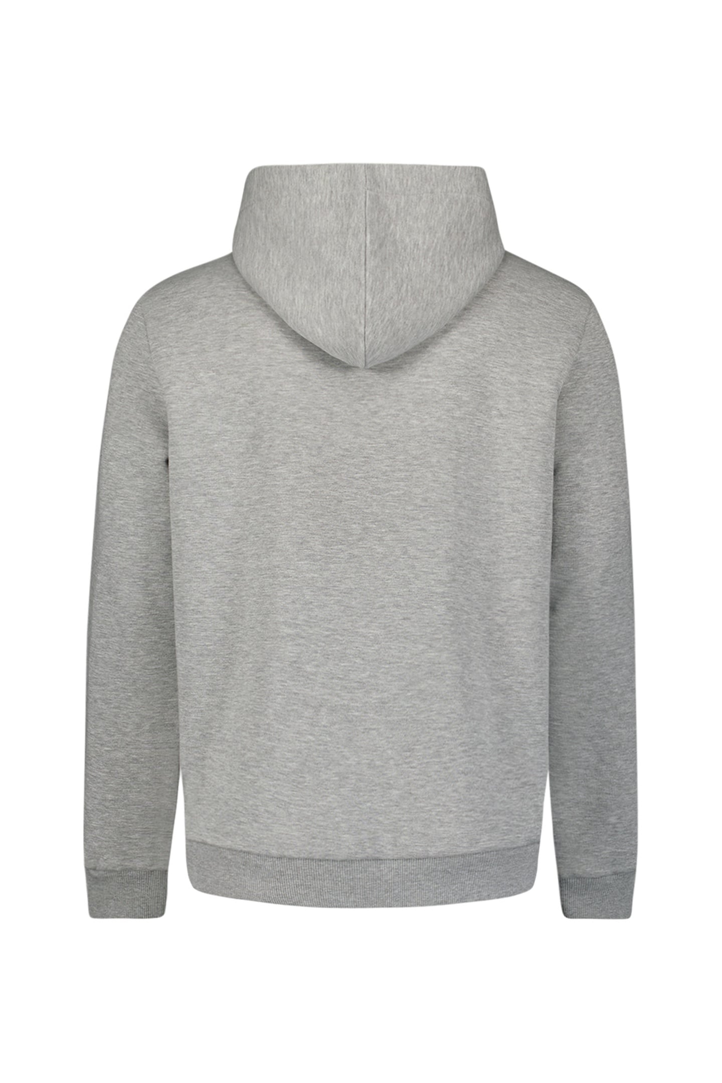 SWEATER HOODED GREY MELANGE 5