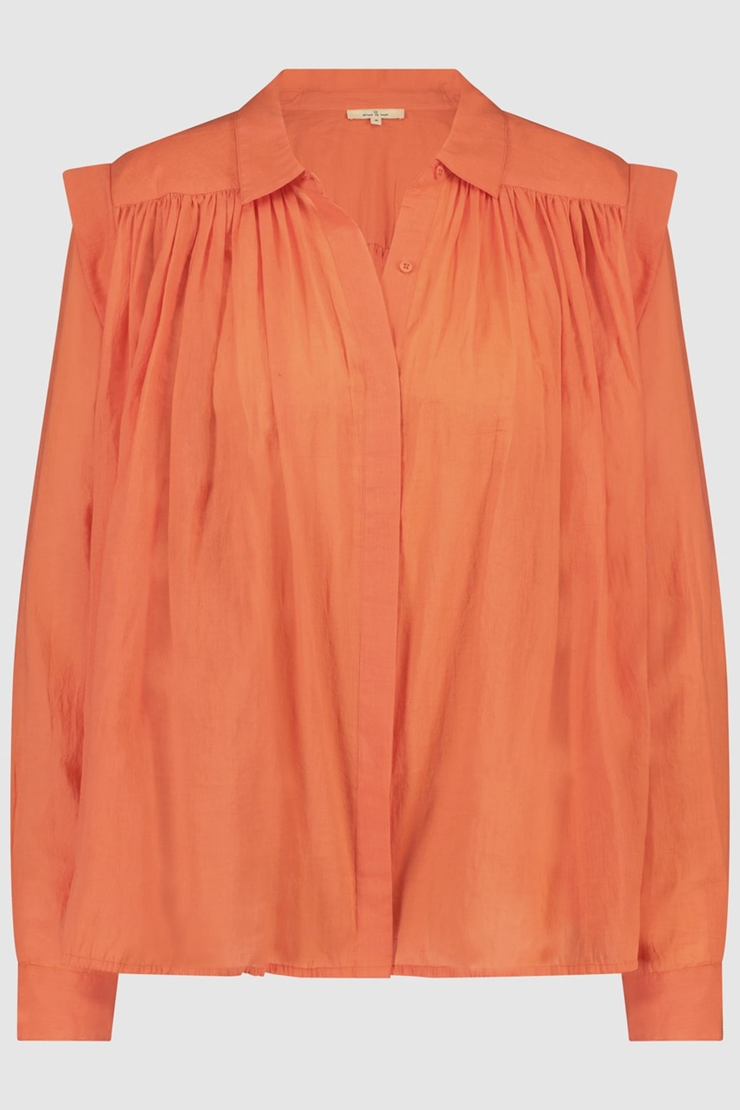 GIRLS AGNES BLOUSE RUBY RED 1