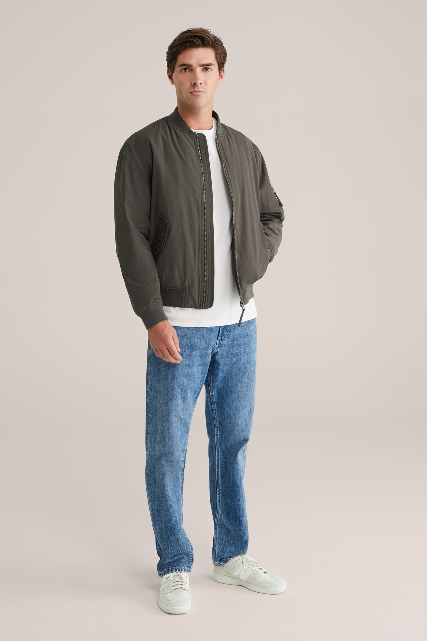 BOMBER GREYISH GREEN 3