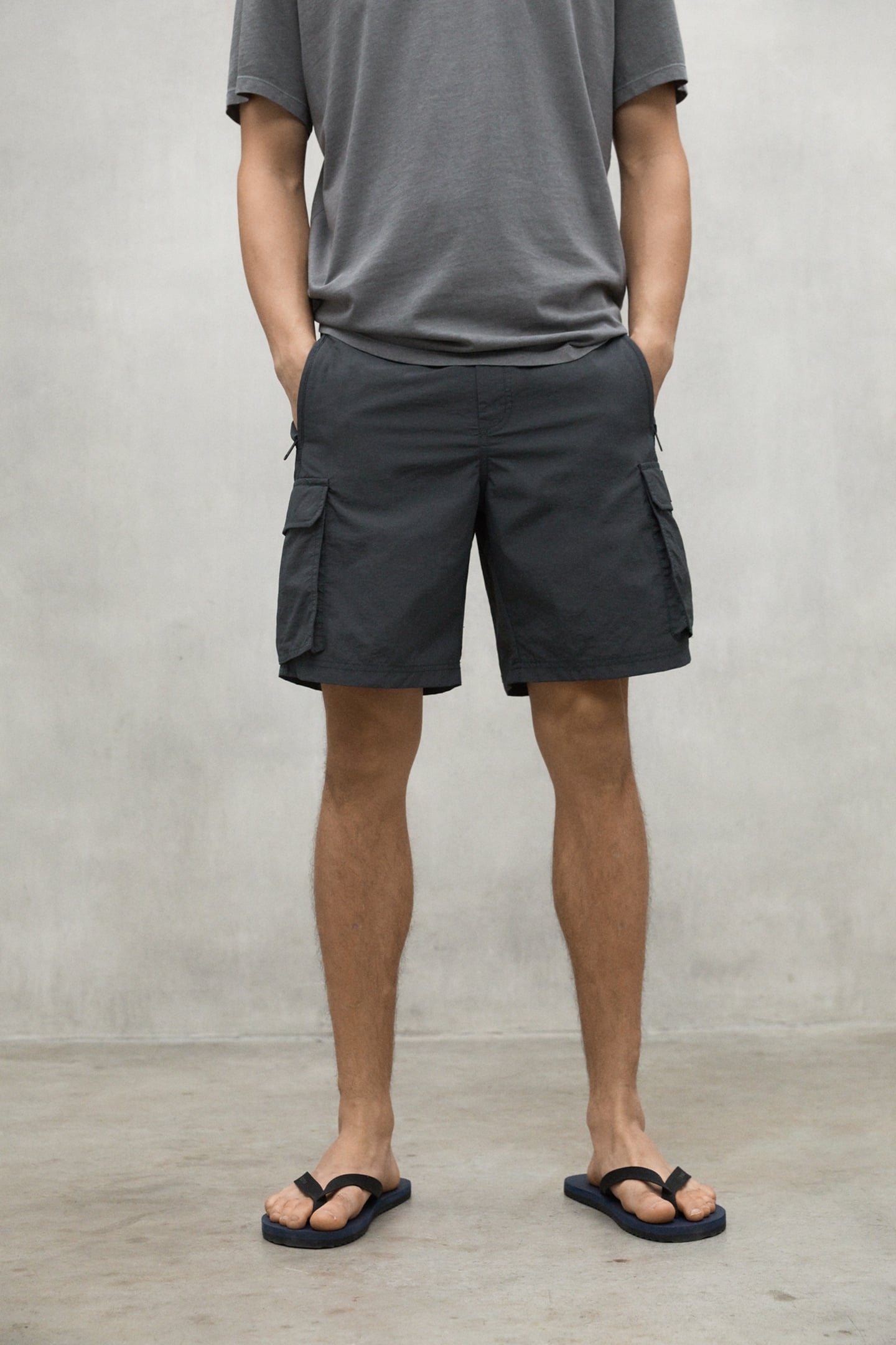 ALISTEALF SHORTS ASPHALT 2