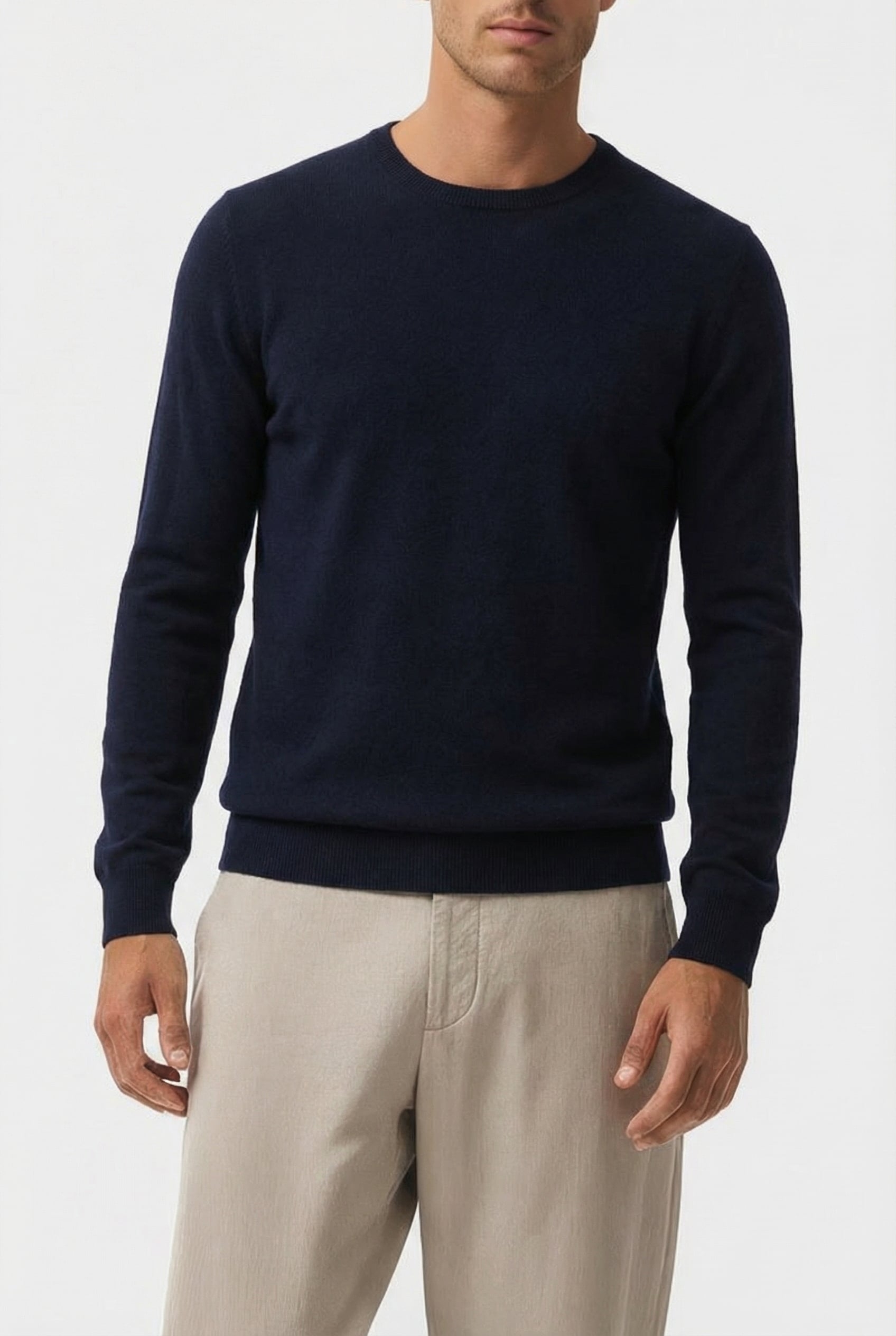 MARCIANO BY GUESS CASHMERE BLEND CN SW NAVY SEA 1