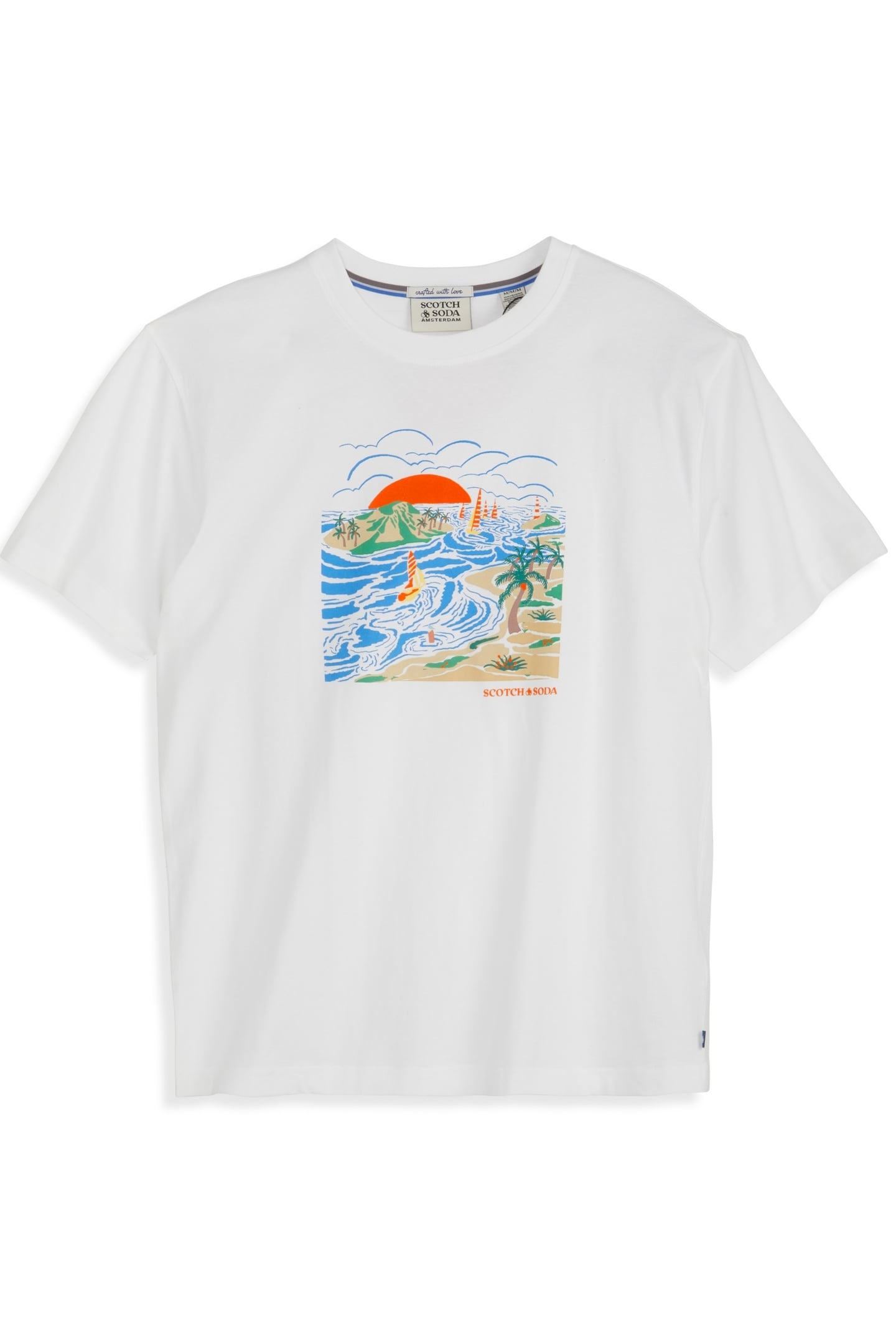 GRAPHIC TEE BRIGHT WHITE 1