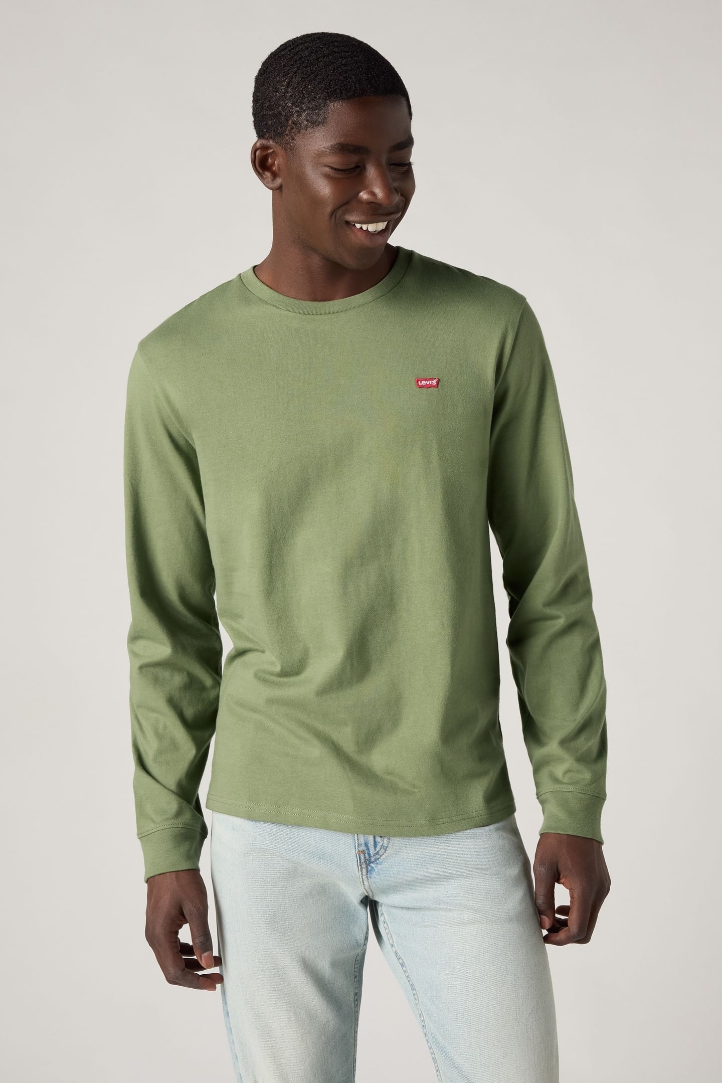 ORIGINAL HOUSEMARK LONG SLEEVE TEE GREEN 1