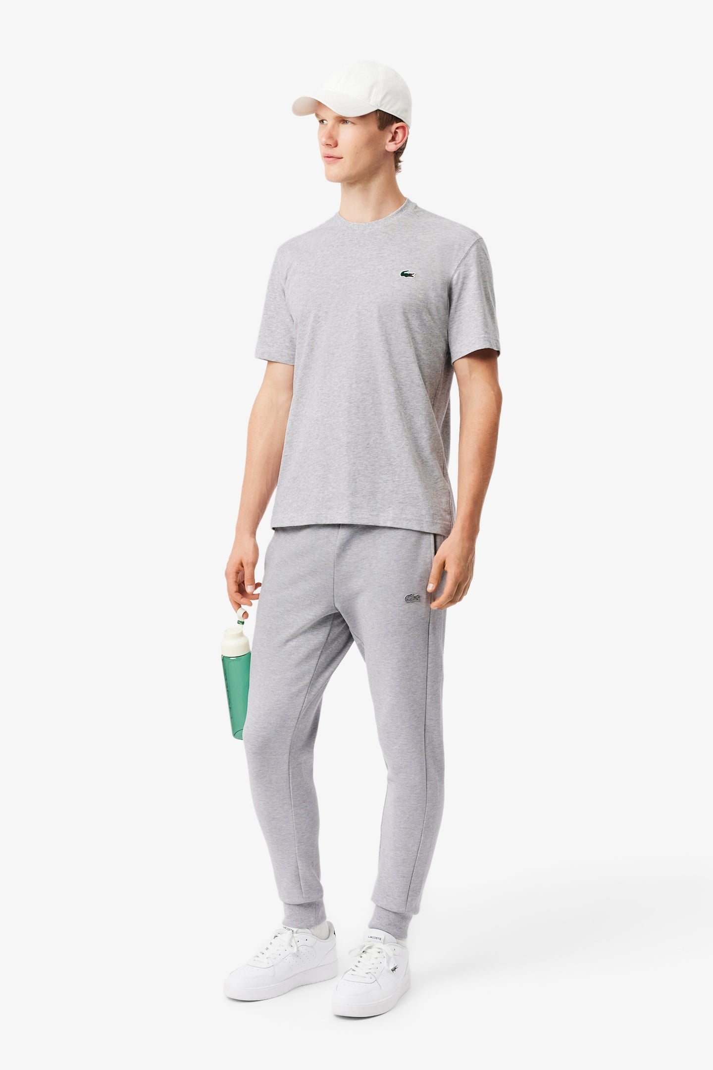 TRACKSUIT TROUSERS SILVER CHINE 1