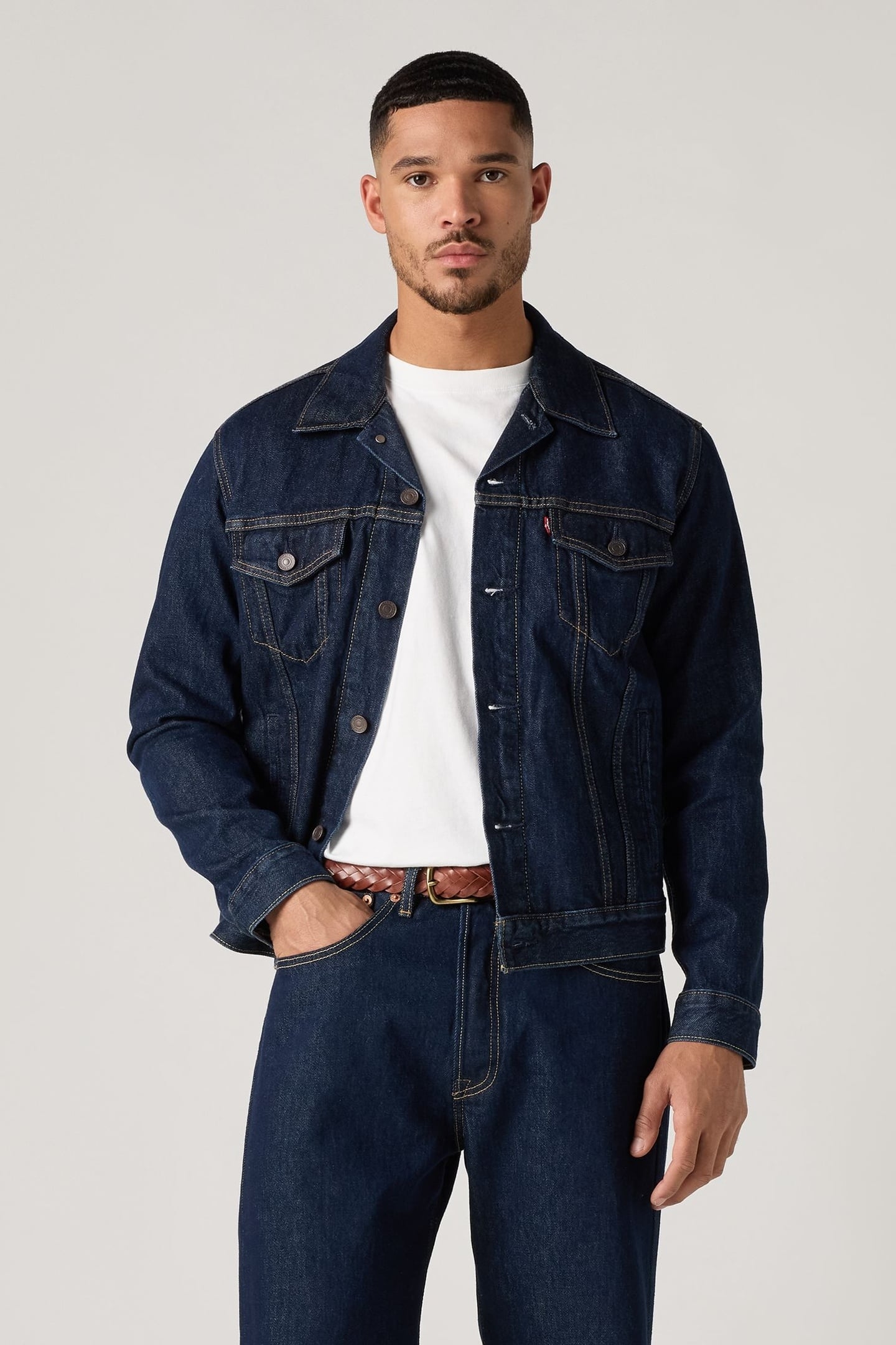 TRUCKER JACKET BLUE 1