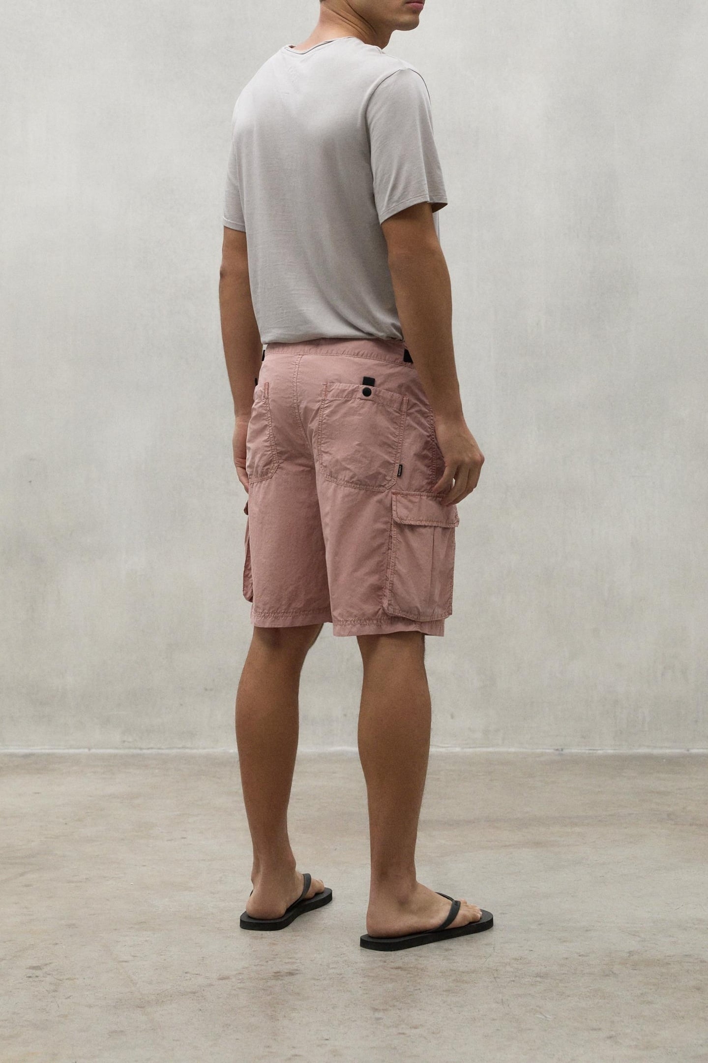 ALISTEALF CARGO SHORTS WINE 2