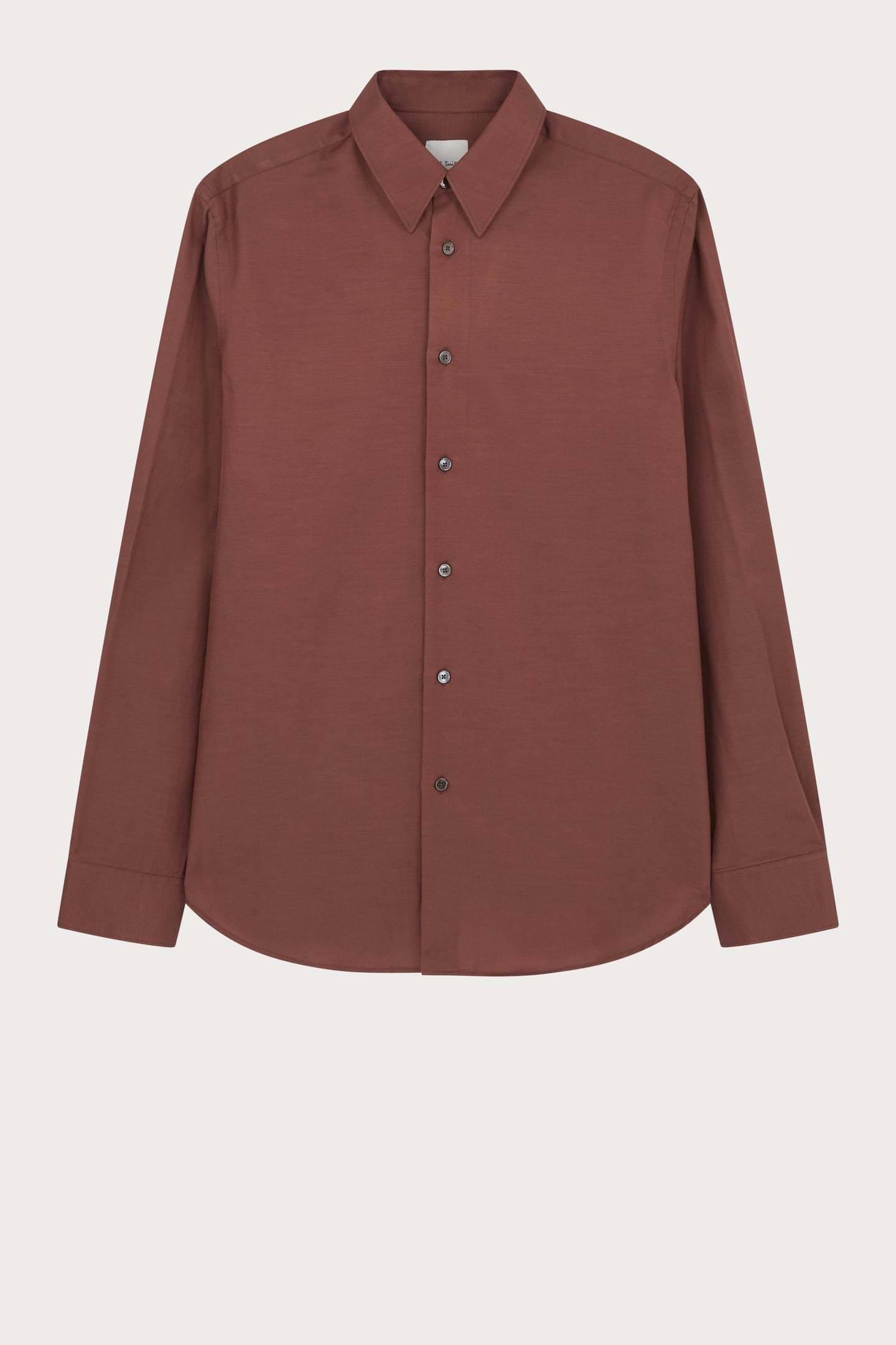 S/C CASUAL FIT SHIRT HAZELNUT 6