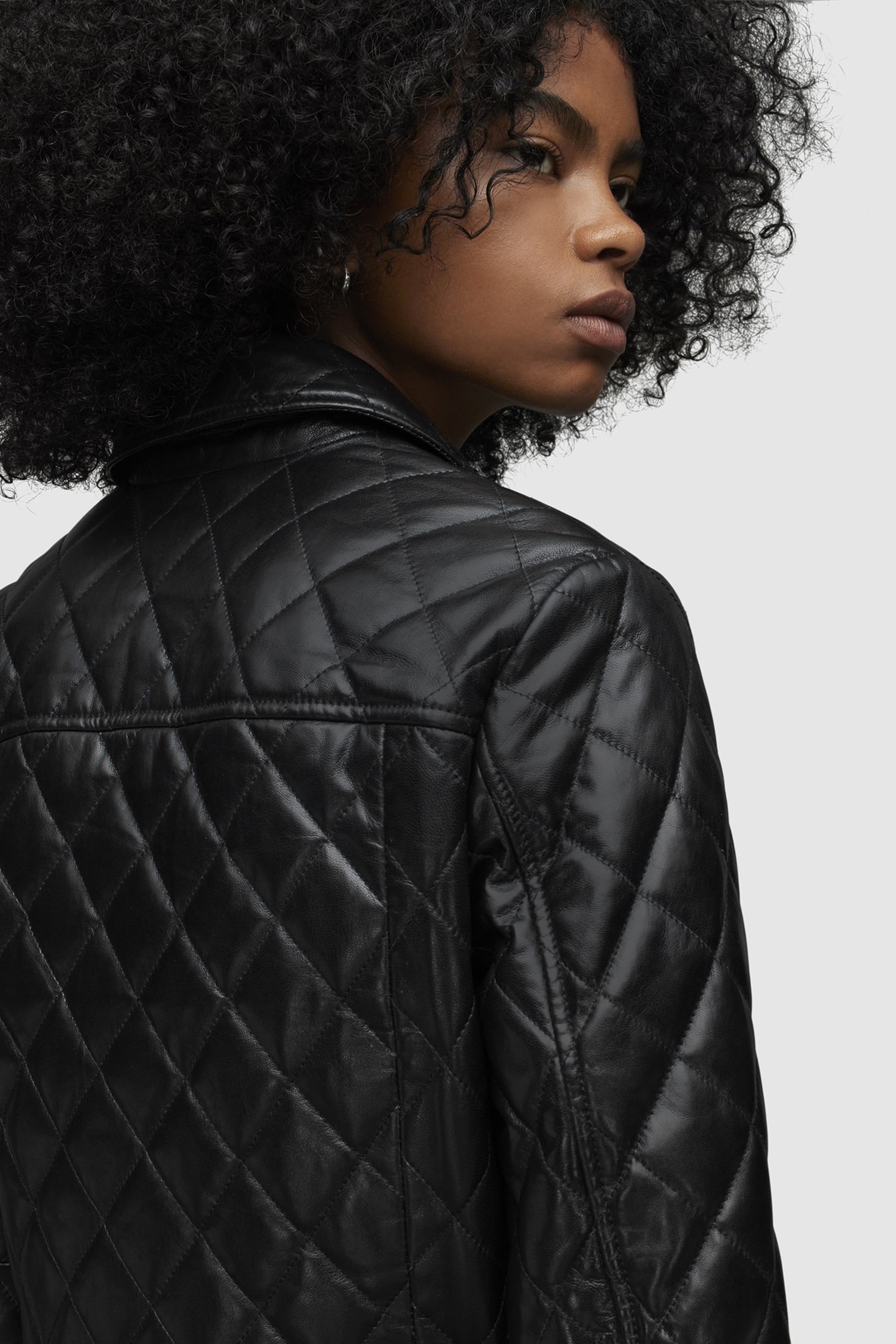 QUINN BOMBER HIGH SHINE BLACK 6