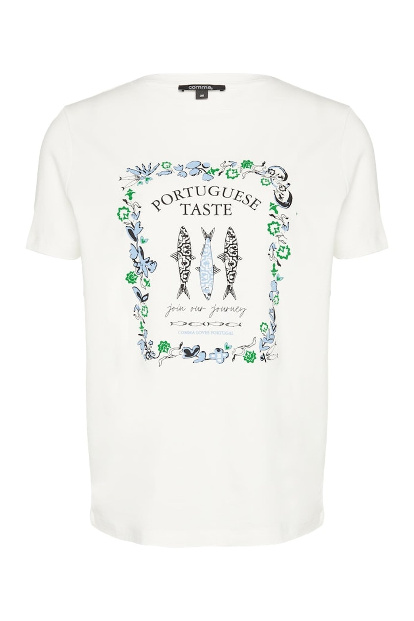 COMMA T-SHIRTS WHITE 4