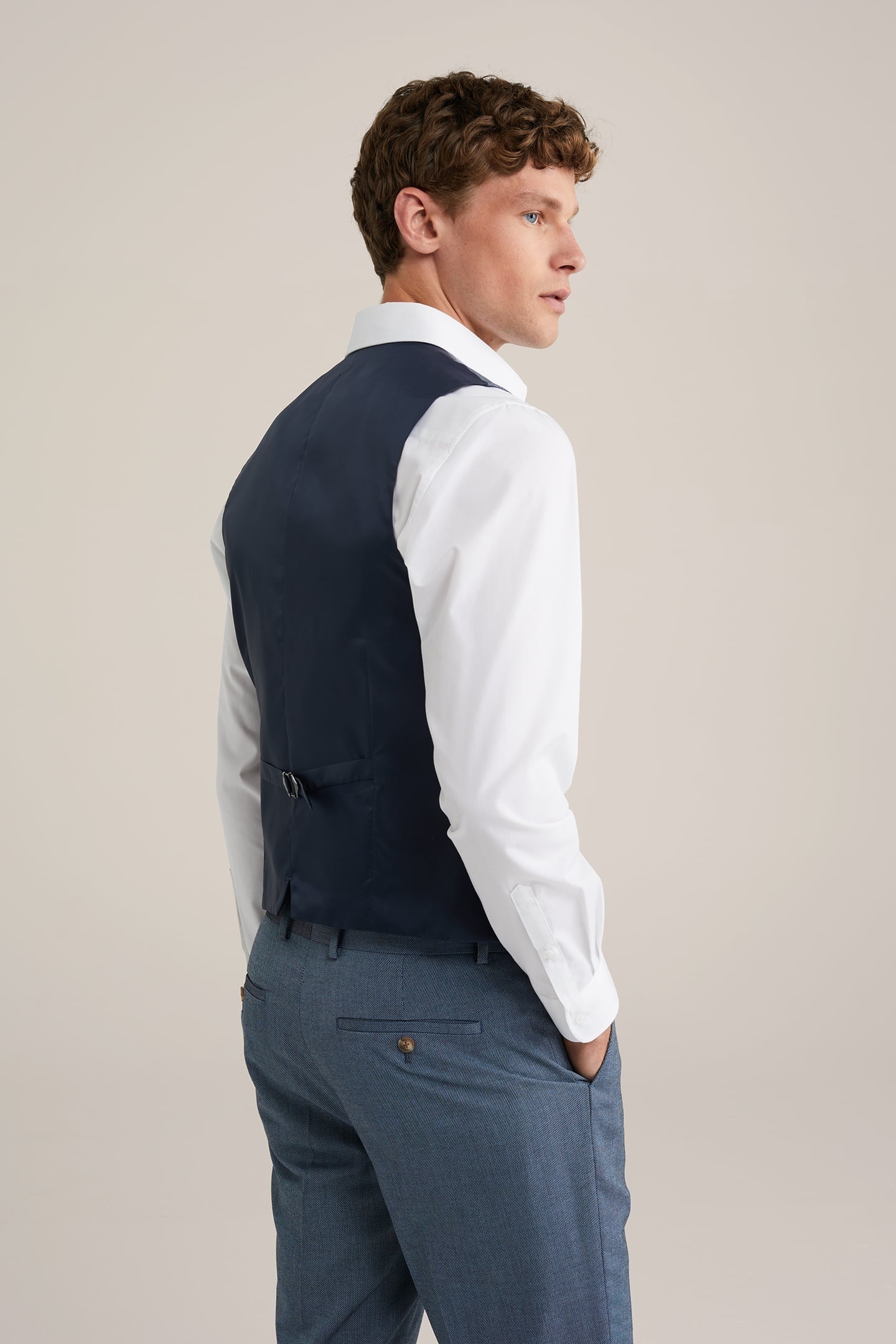 WAISTCOAT NAVY BLUE 2