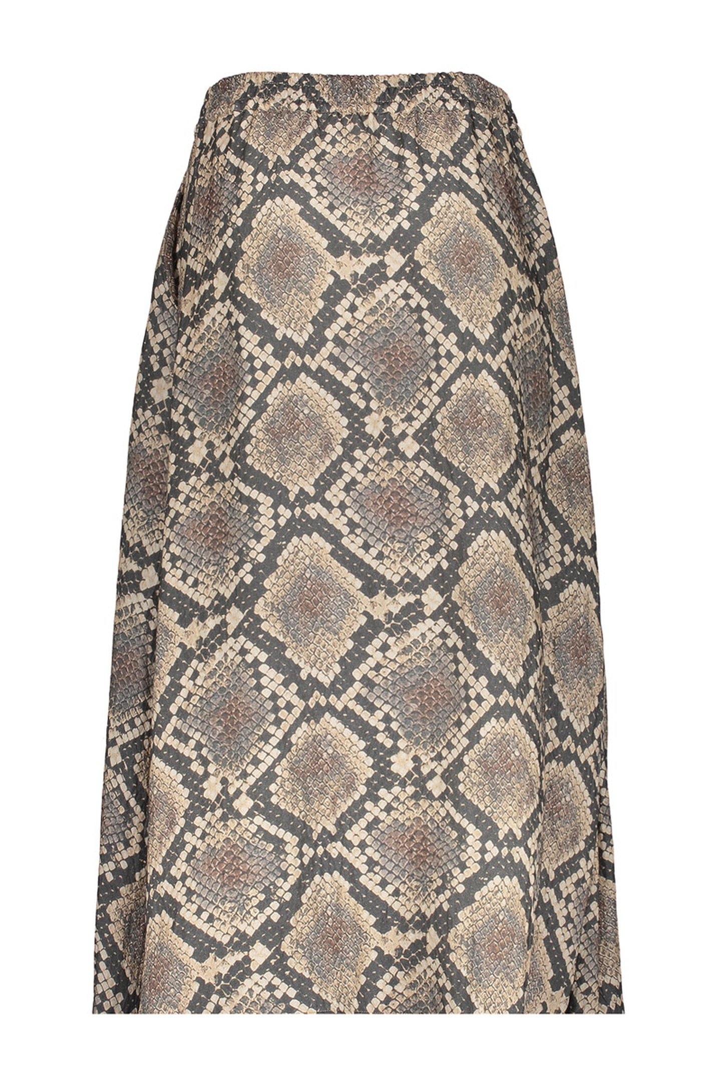 SKIRT ANIMAL BLACK/SAND 1