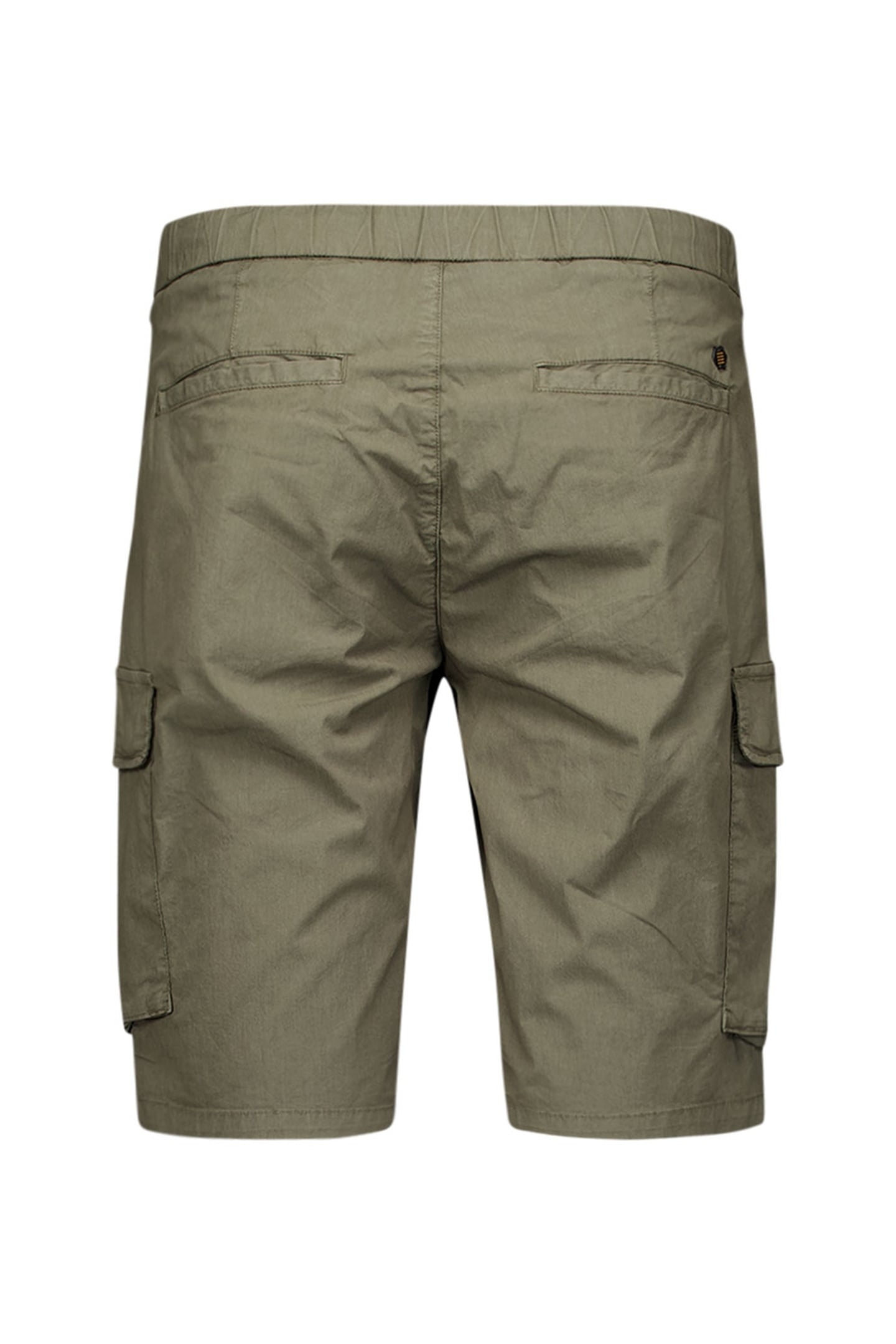 SHORT STRETCH CARGO GARMENT DYED DARK MOSS 7