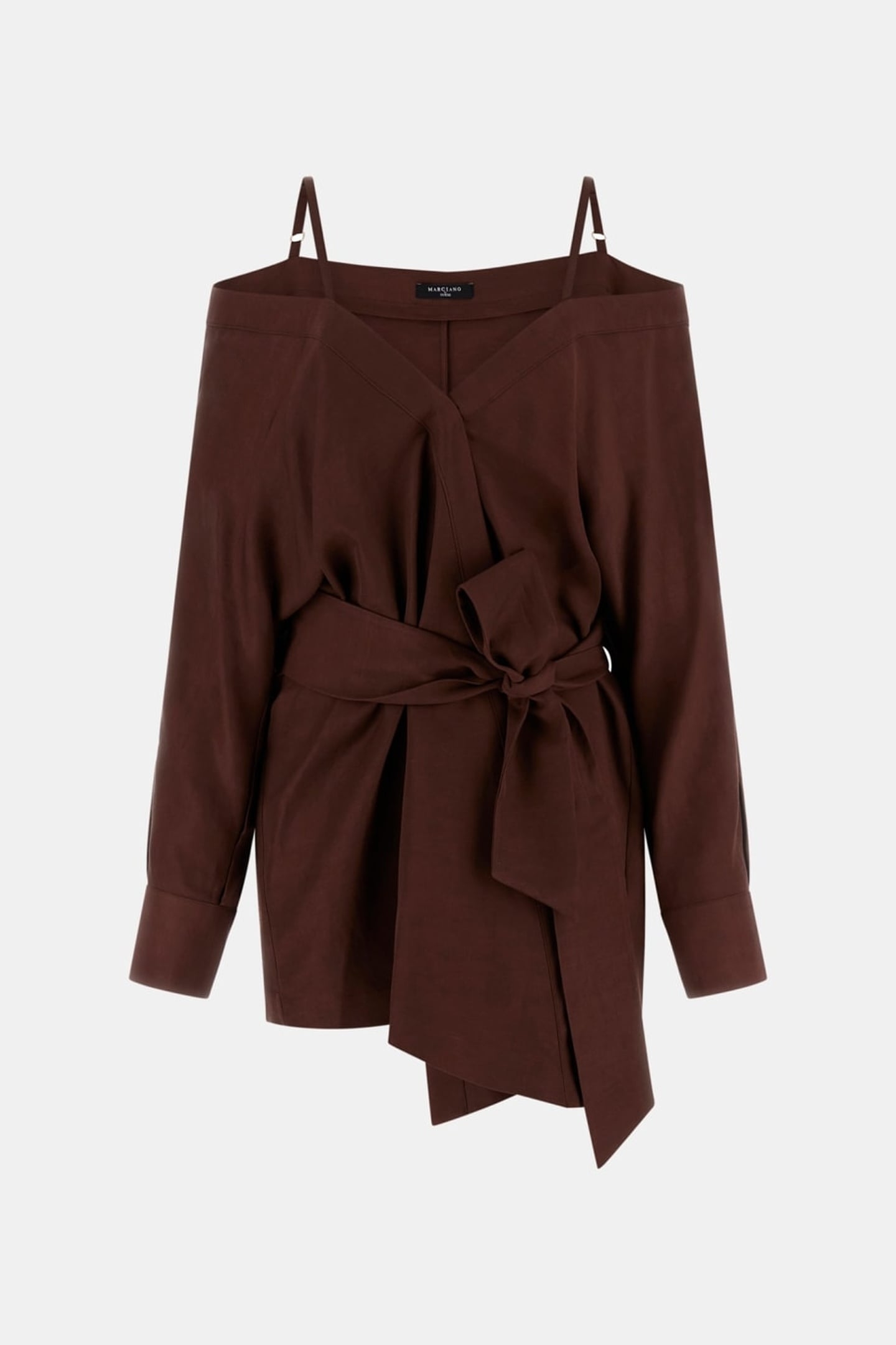 MARCIANO BY GUESS GRETA LS KIMONO CIOCCOLATA 3