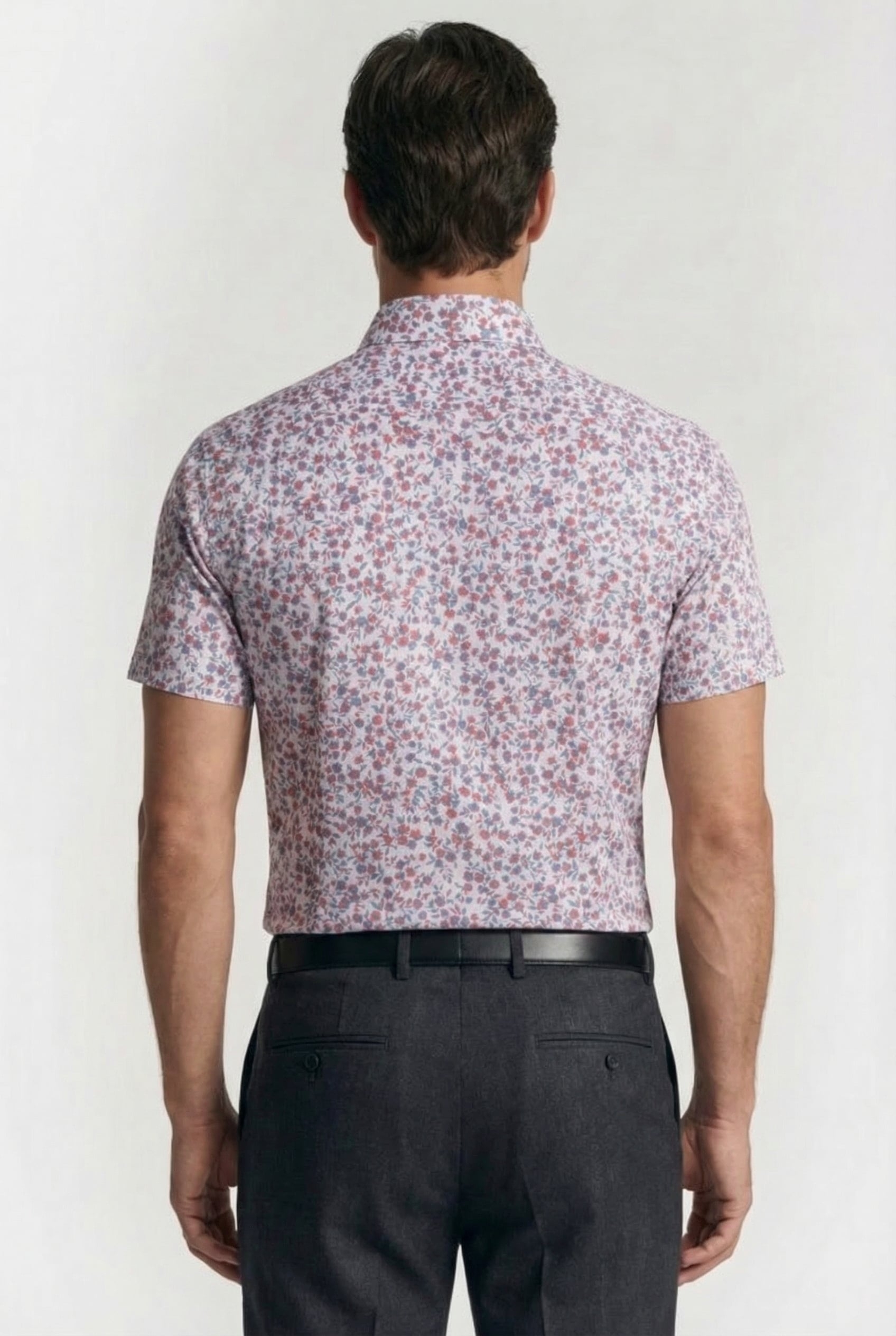 SS GRDN FLR COT NYL SHIRT WHITE 2