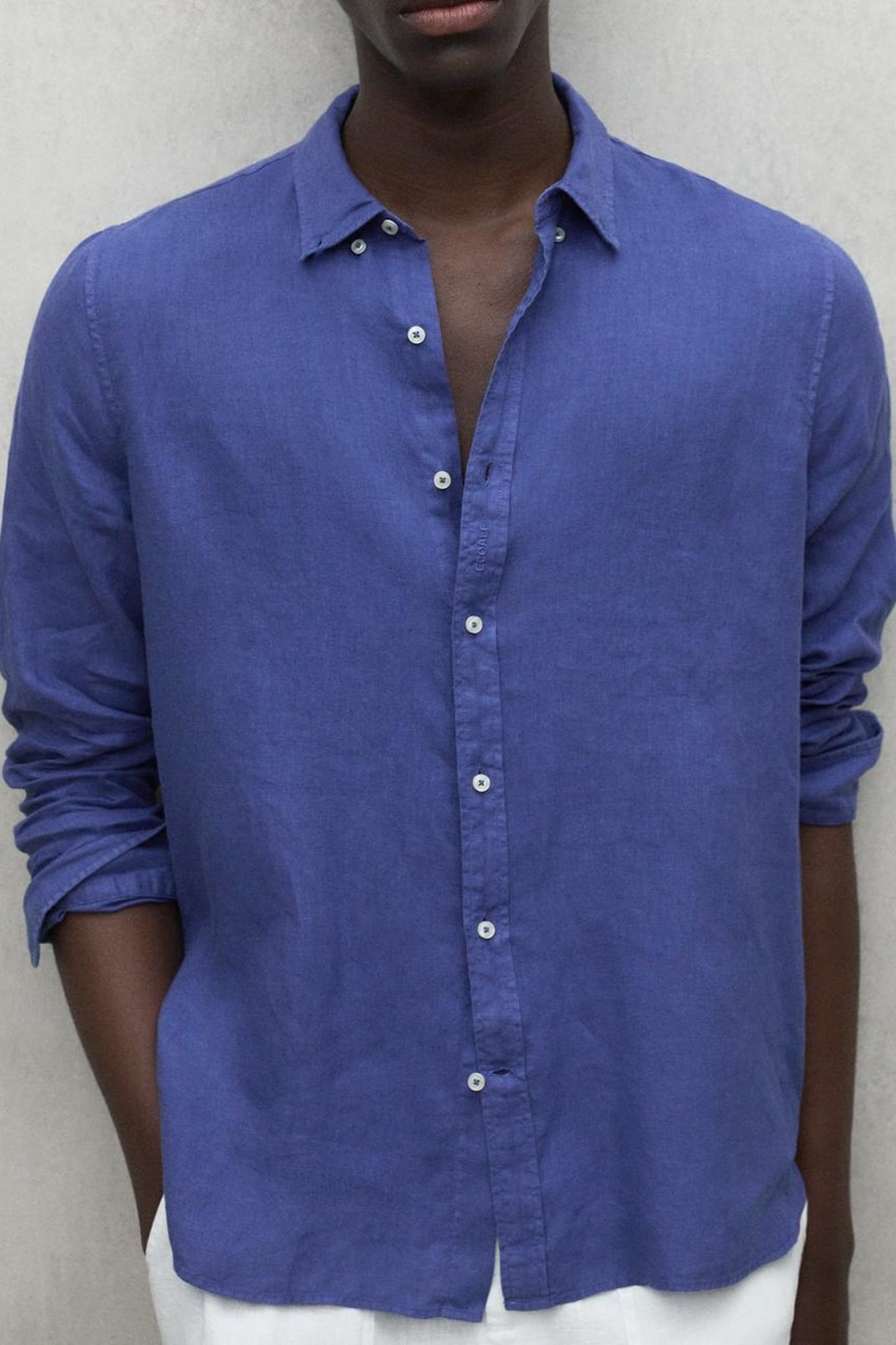 MALIBUALF SHIRT INK BLUE 1