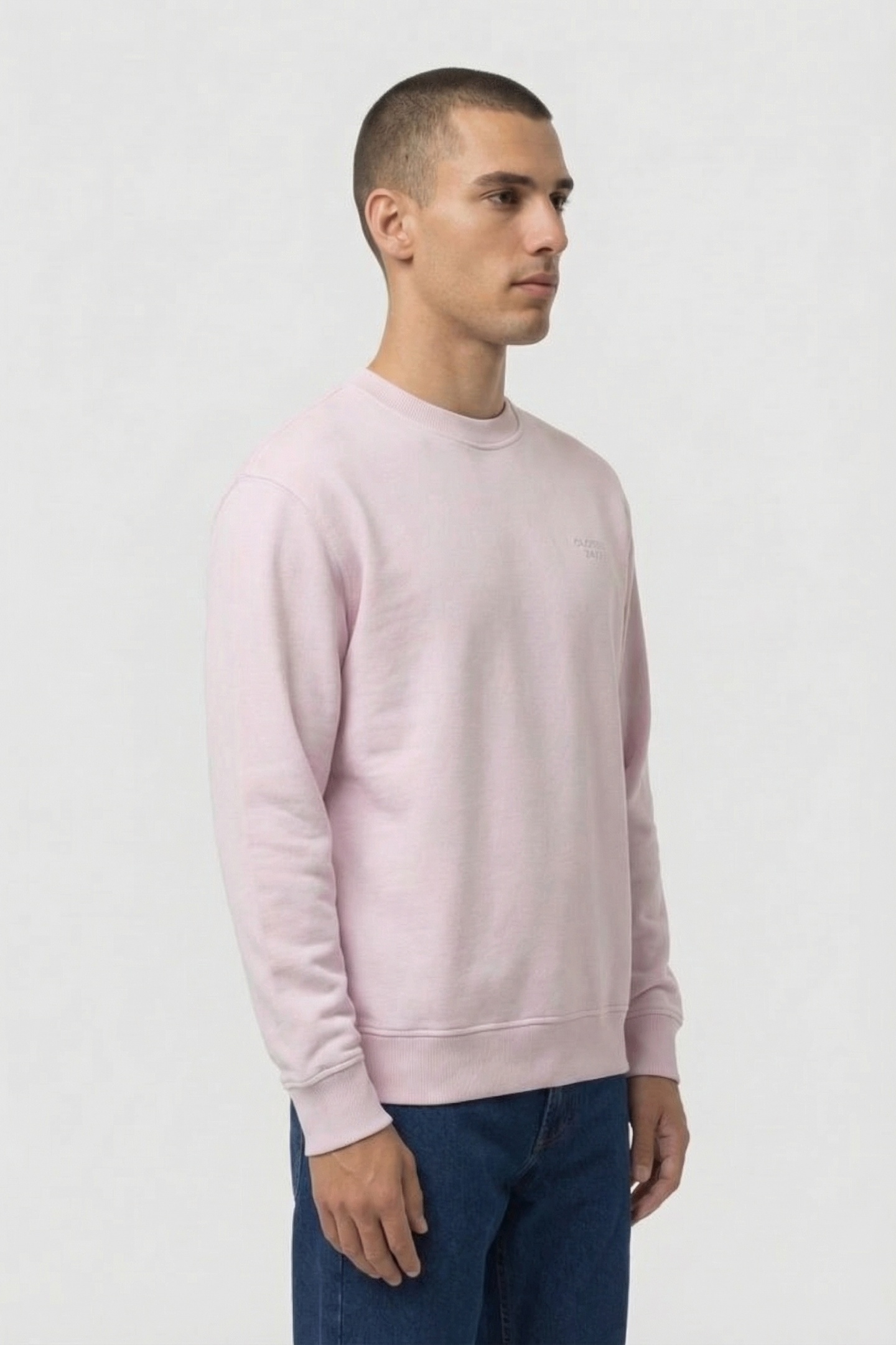 CREW SWEATSHIRT T-SHIRTS DUSTY BLUSH 3