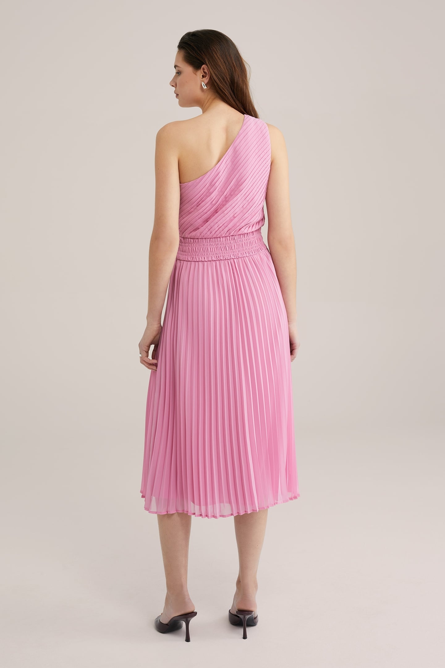 DRESS MID LENGTH PINK 3