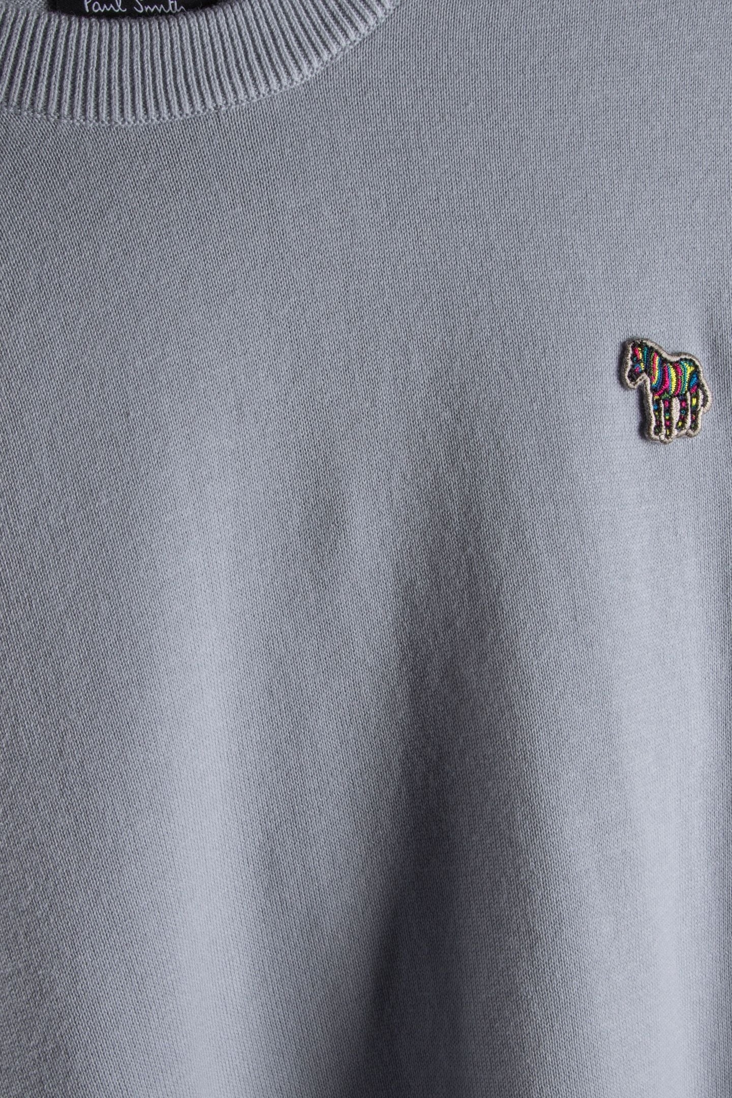 SWEATER CREW NECK ZEB BAD GREY 6