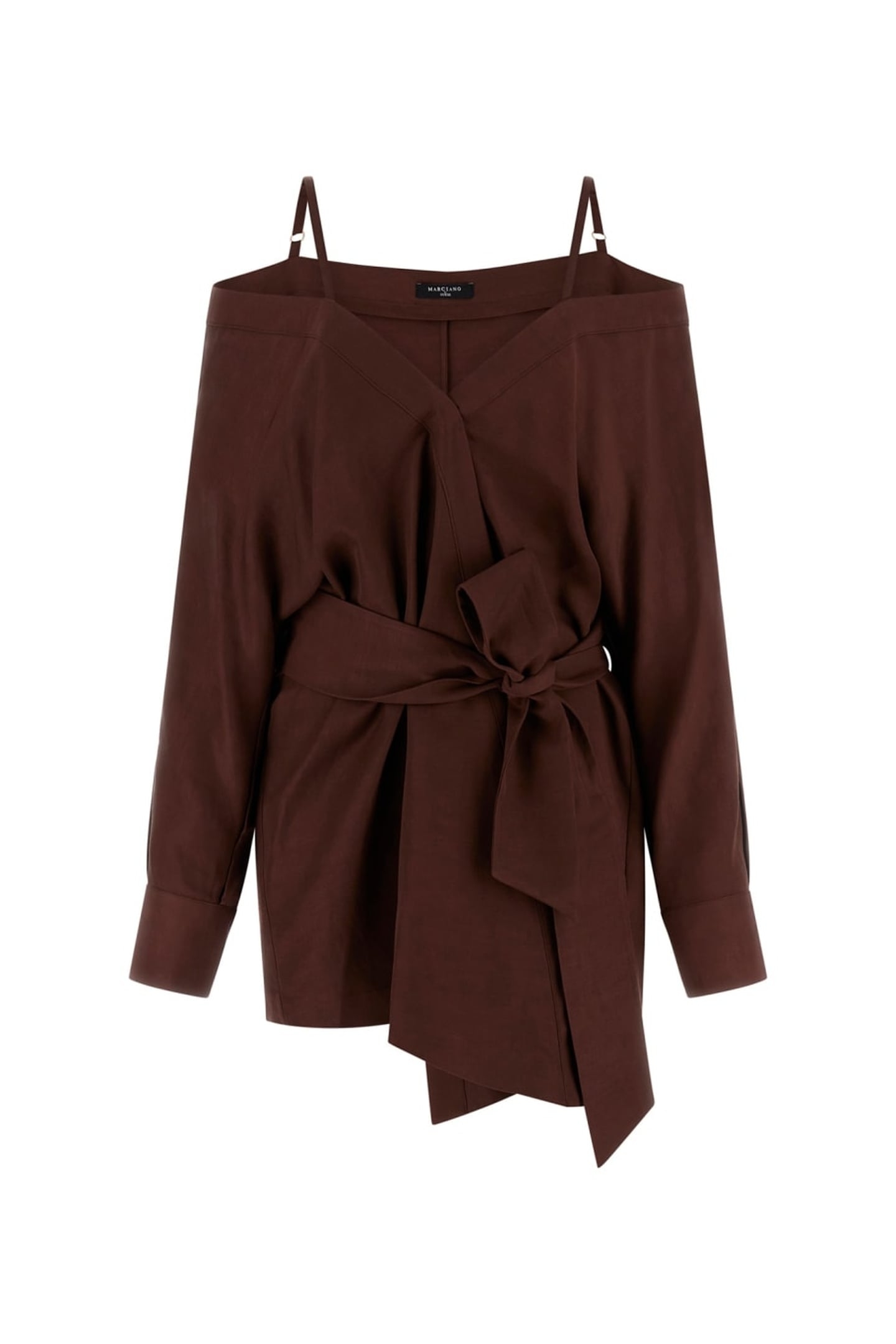 MARCIANO BY GUESS GRETA LS KIMONO CIOCCOLATA 4