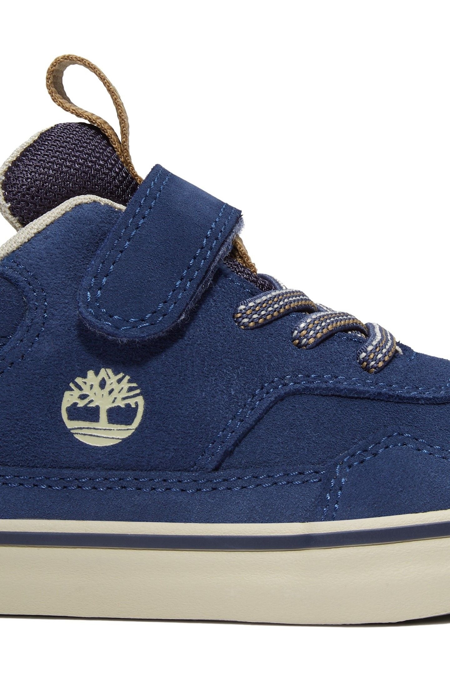 STONE JUMP LOW HOOK & LOOP SNEAKER DARK BLUE SUEDE 4