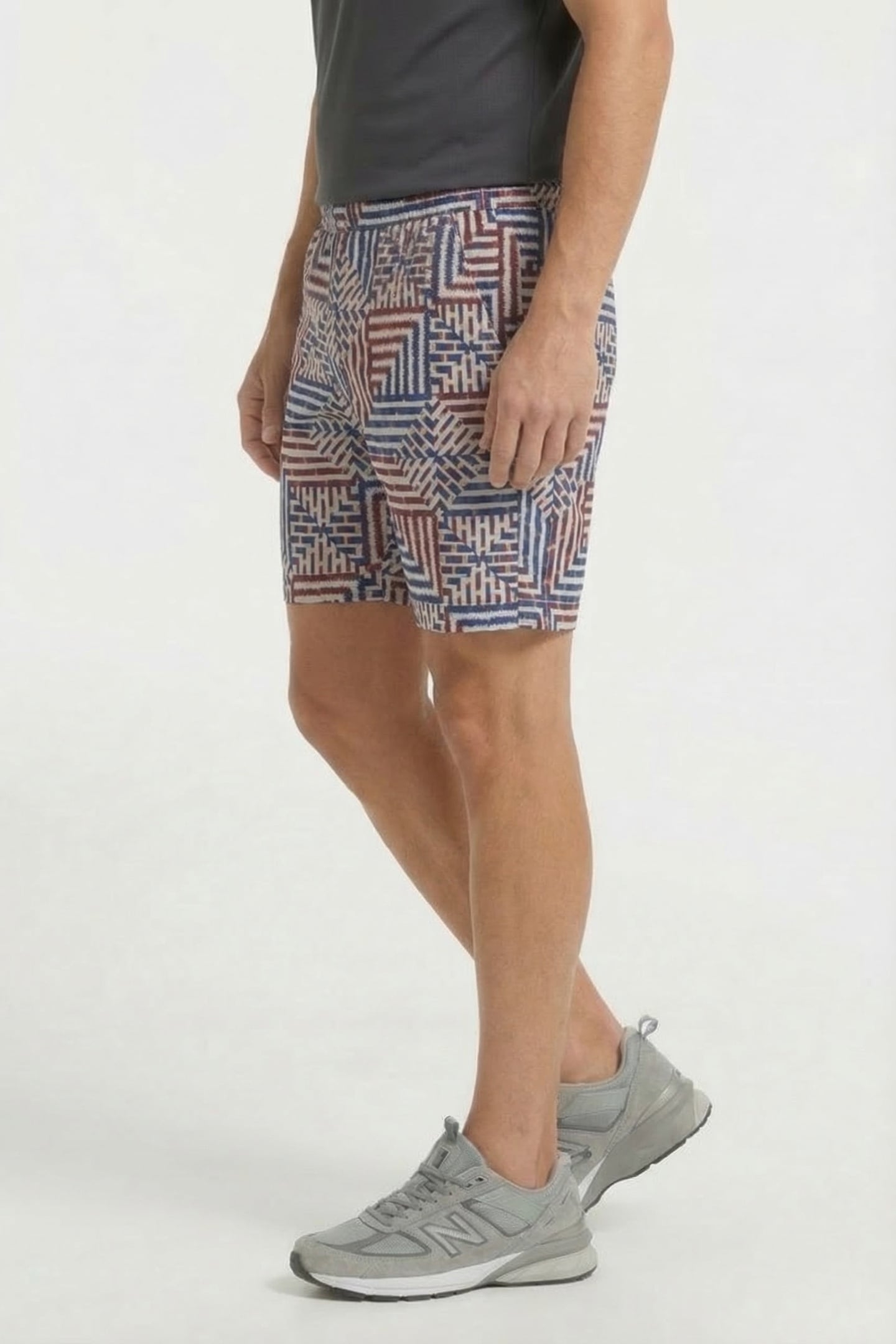 EDOARDO PANTS BLUE RED 3