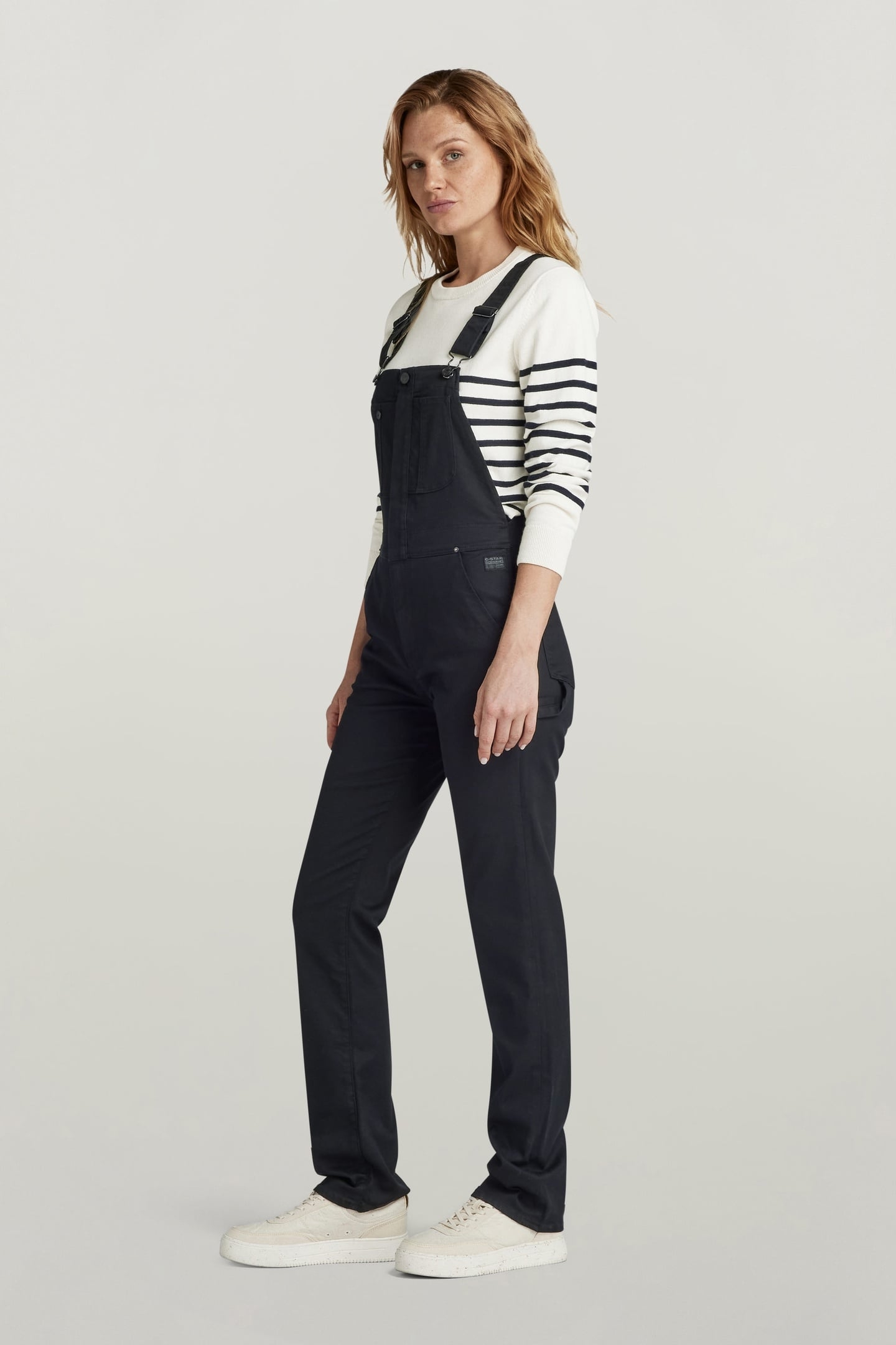 SLIM DUNGAREE S\LESS DK BLACK 3