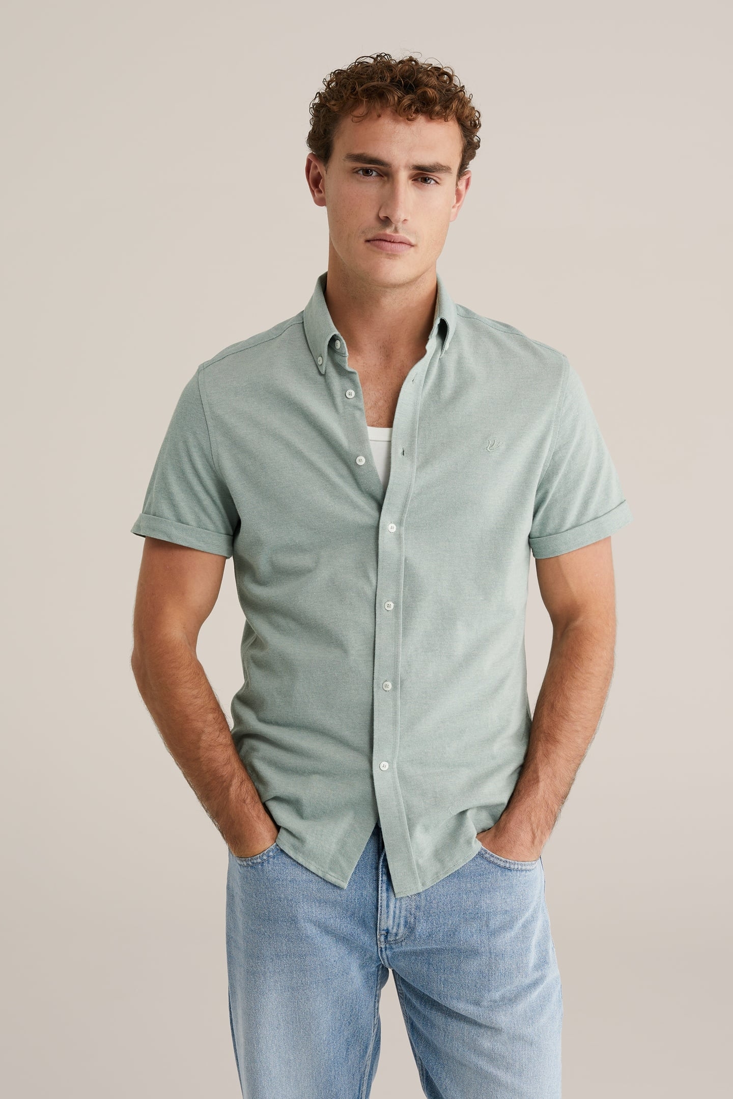 SHIRT LIGHT GREEN 1