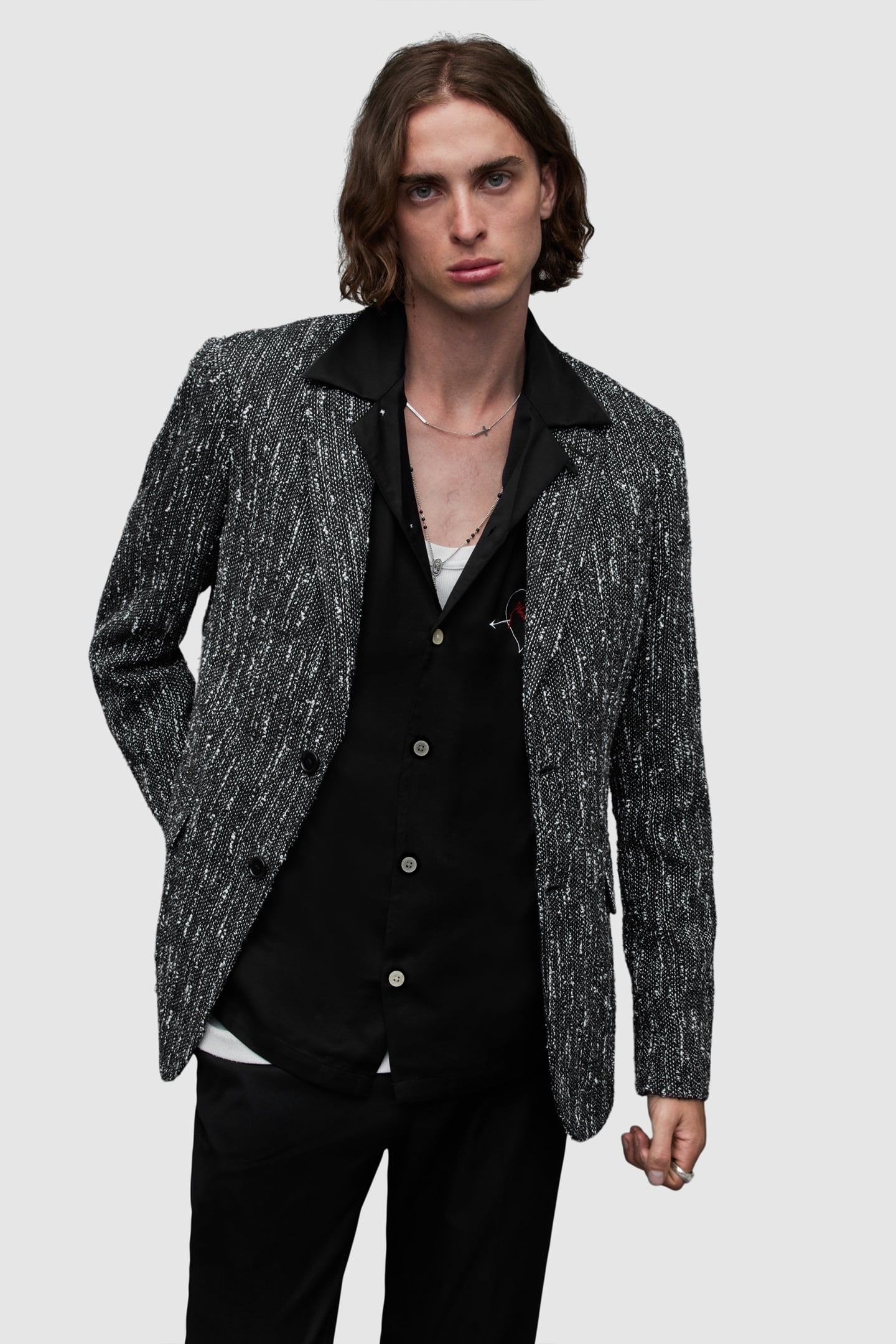 ARGYLL BLAZER BLACK/WHITE 4