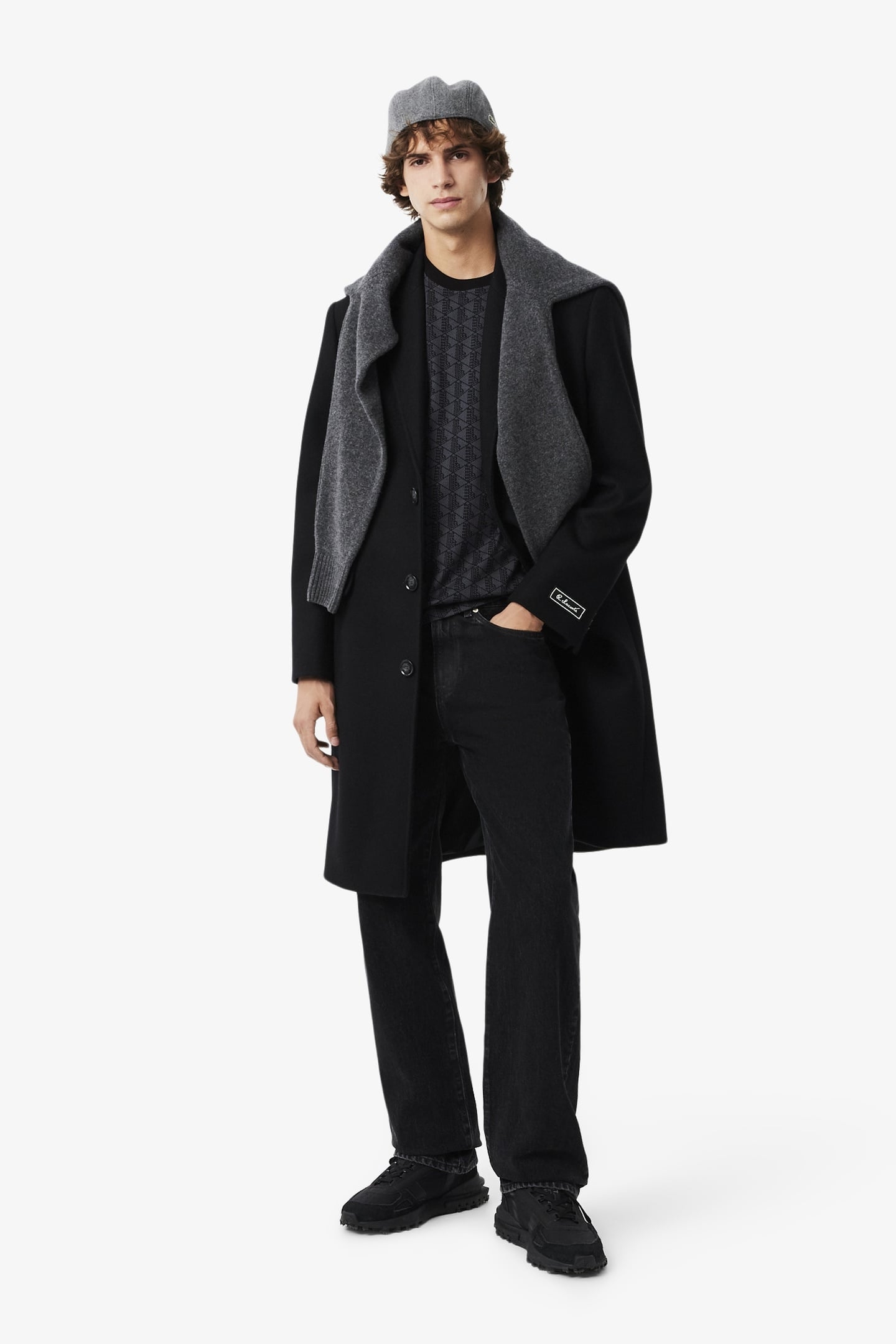 TEE-SHIRT GRAPHITE SOMBRE/BLACK 6