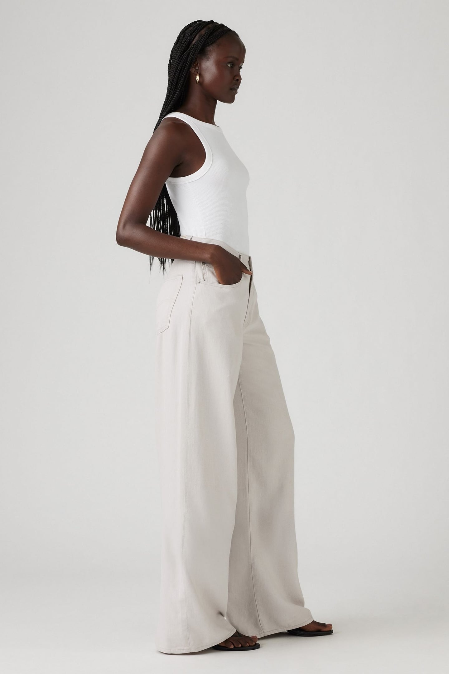 XL STRAIGHT JEANS GREY 6