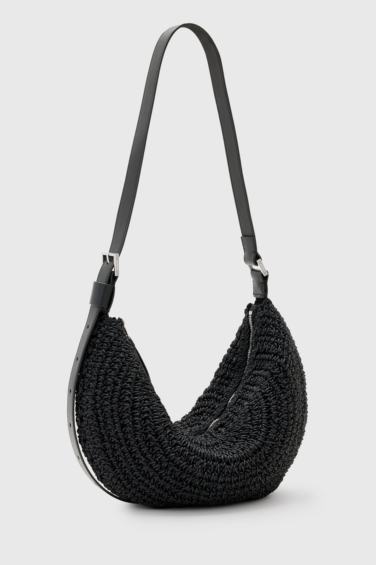 HALF MOON KNOT SHLDR BLACK 3