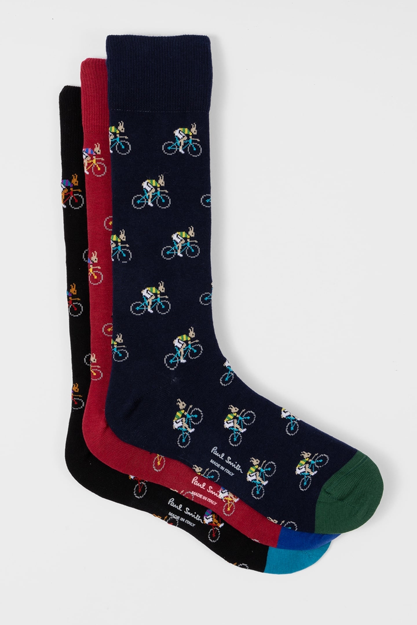 SOCK 3 PACK RABB BIKE MIXED PLATE 1 6