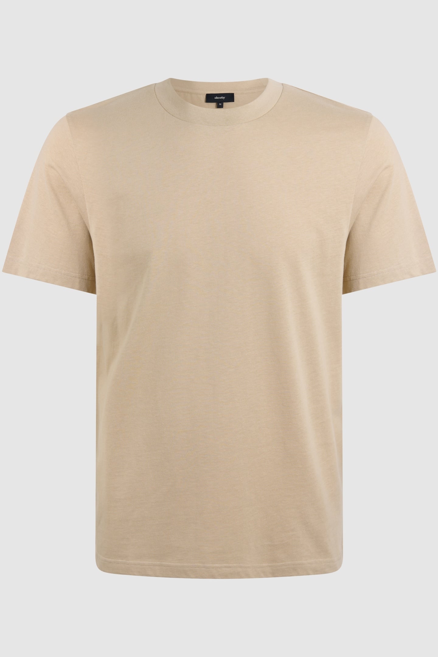 MA-SBTEXT BOX T-SHIRT SAND 4