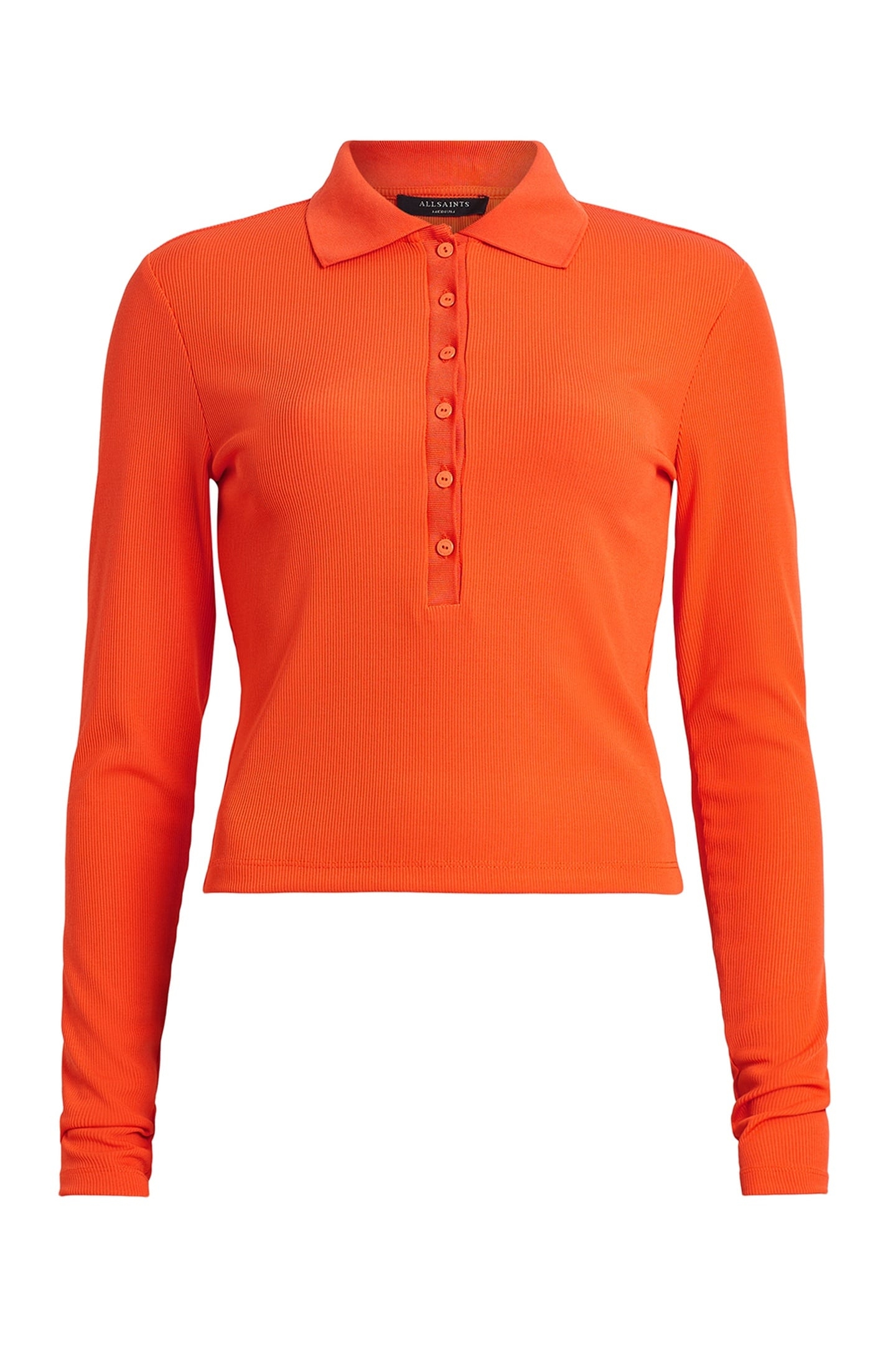 HALLIE LS POLO ZESTY ORANGE 5