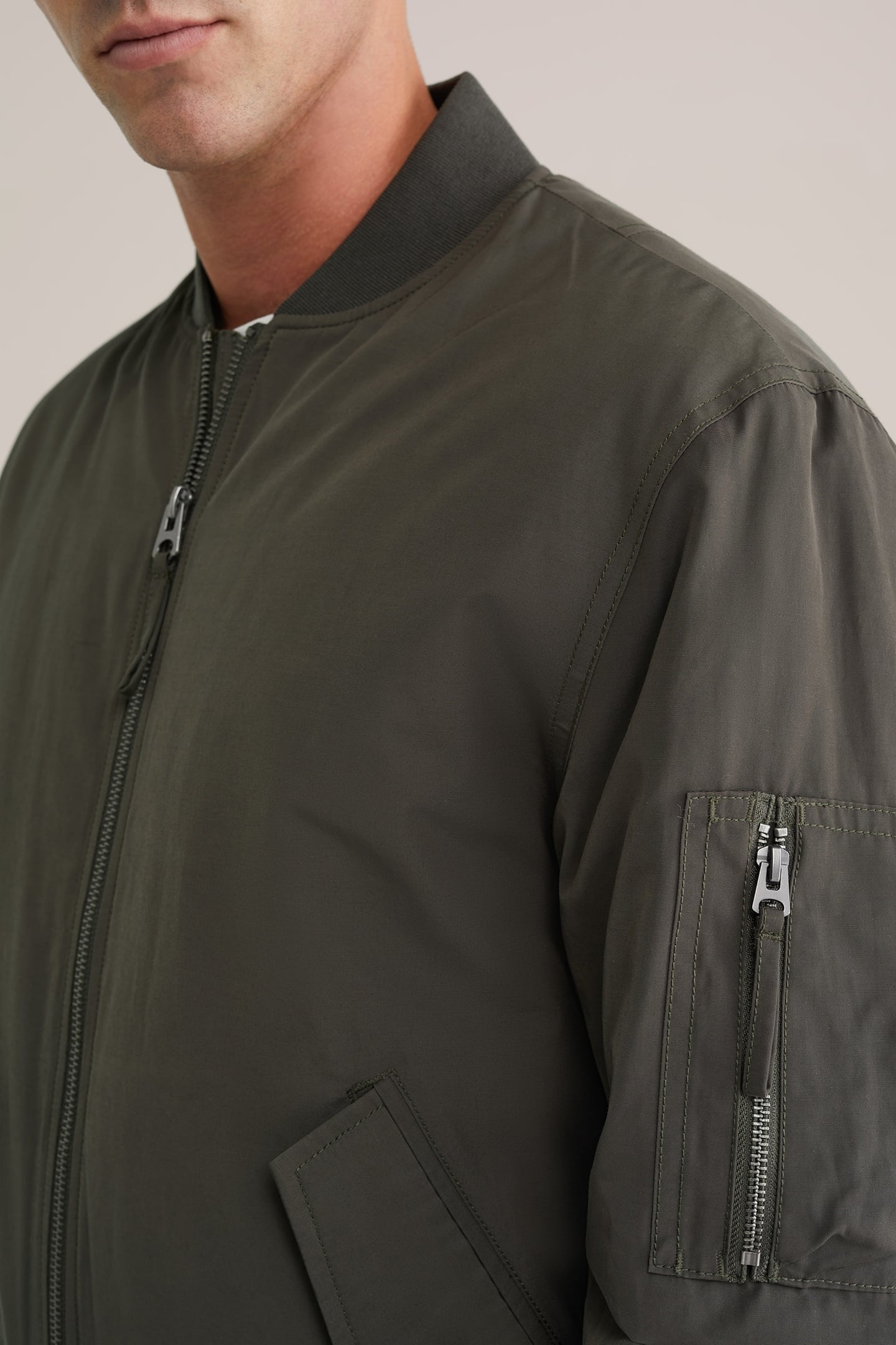 BOMBER GREYISH GREEN 5
