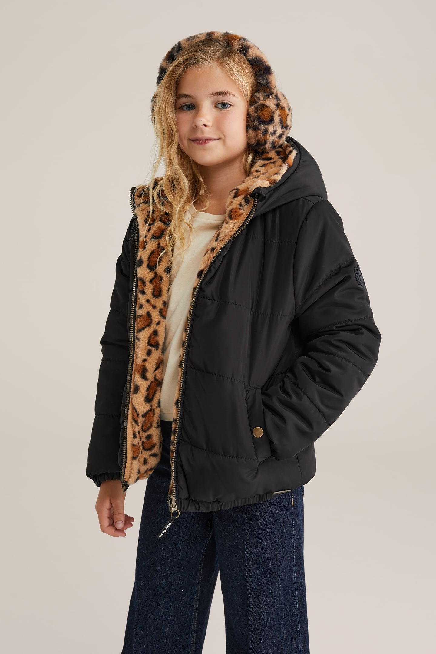 JACKET REVERSIBLE BOMBER BLACK 2