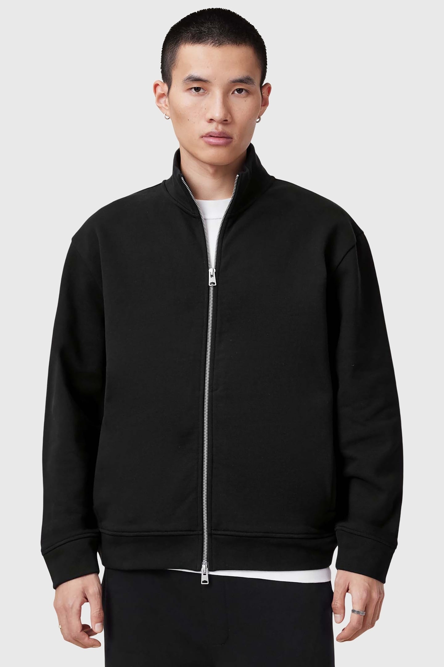 CARSON TRACK JACKET WASHED BLACK 1
