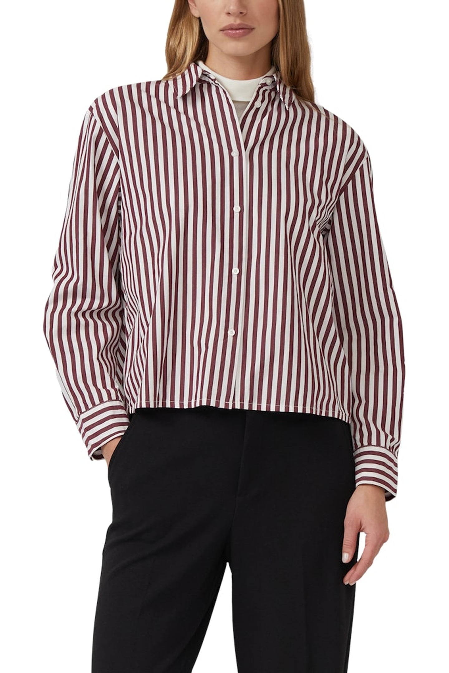 S.OLIVER BLOUSES BURGUNDY 1