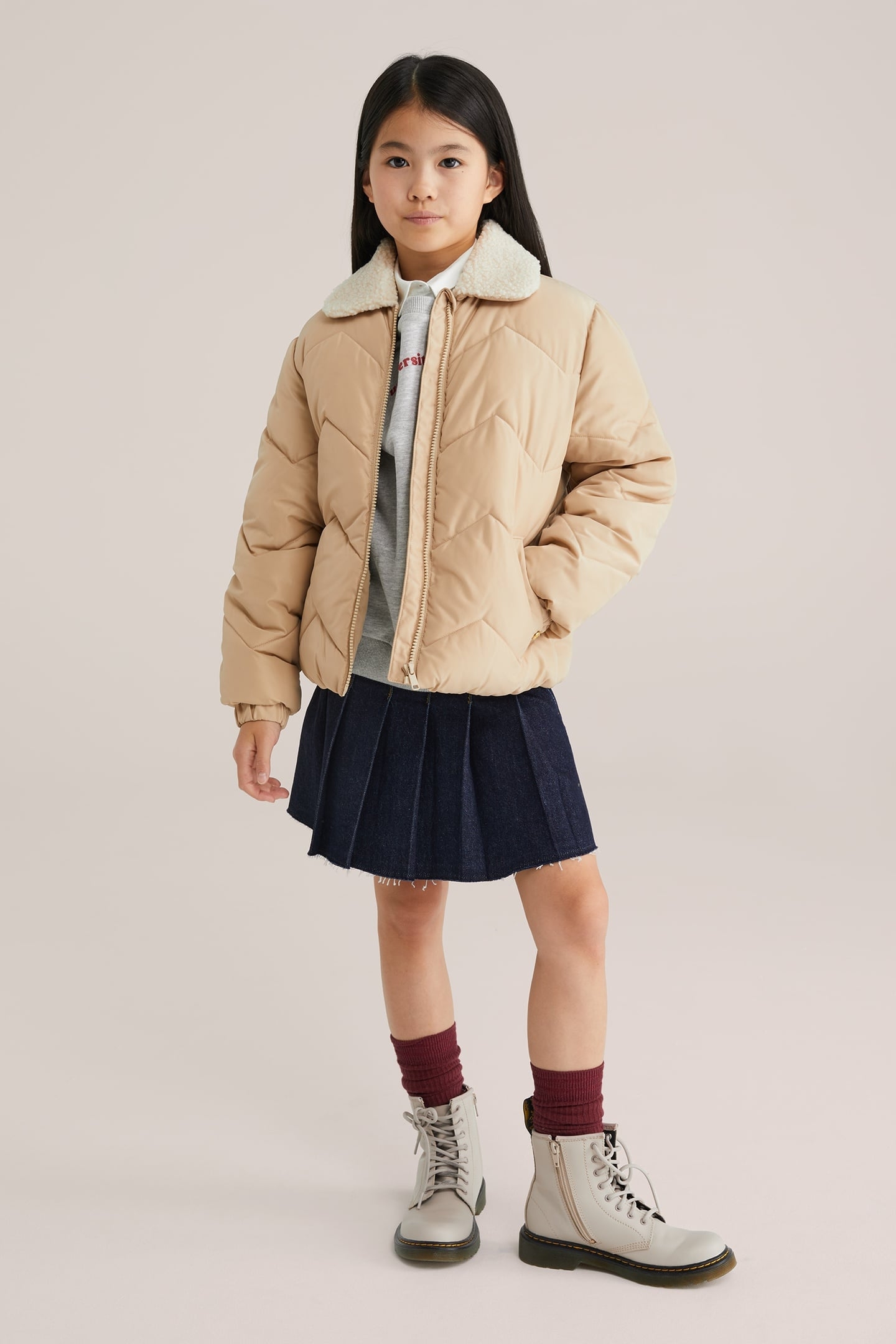 JACKET NORMAL LENGTH BEIGE 2