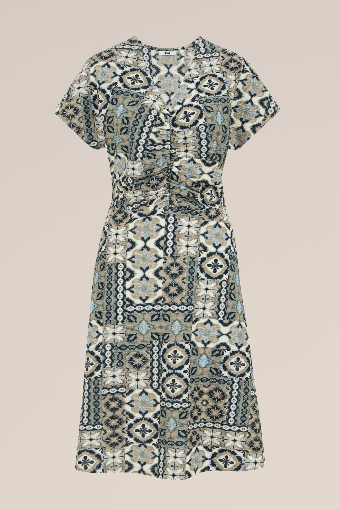 DRESS MID LENGTH GREEN 4