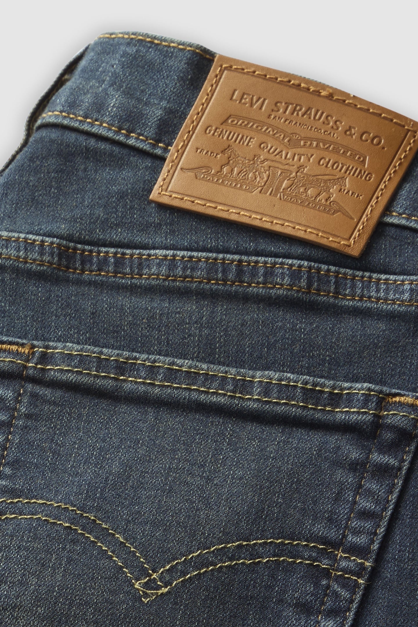 724™ HIGH RISE STRAIGHT JEANS BLUE 7