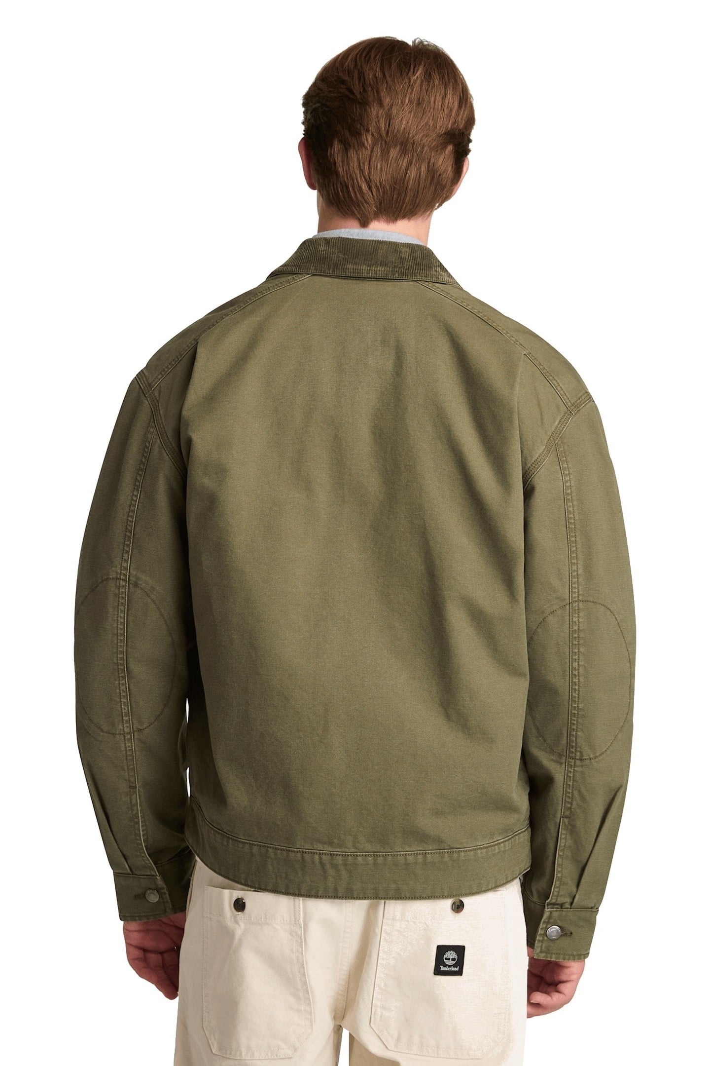 STRAFFORD WASHED CANVAS JACKET LEAF GREEN 2