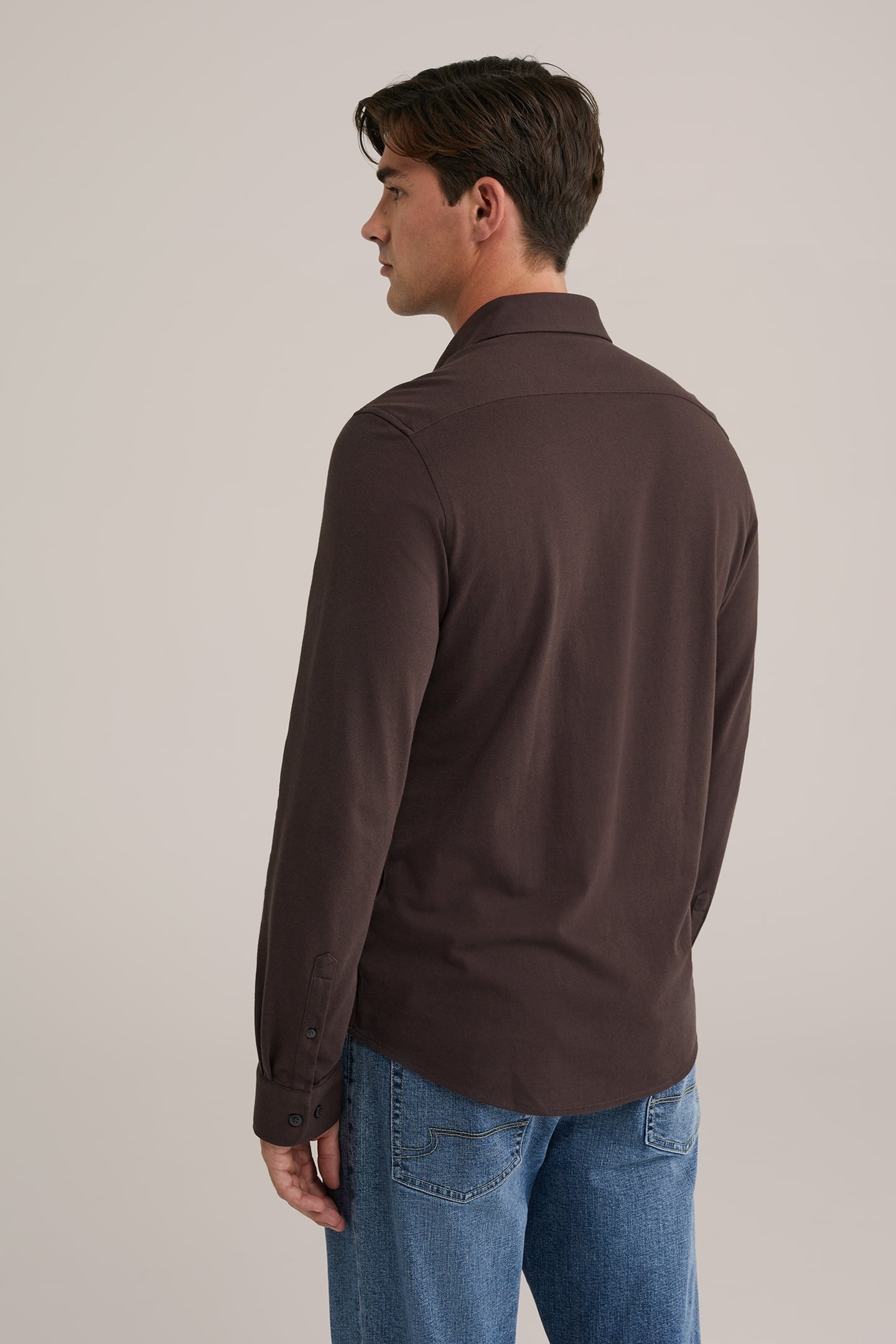 SHIRT DARK BROWN 2