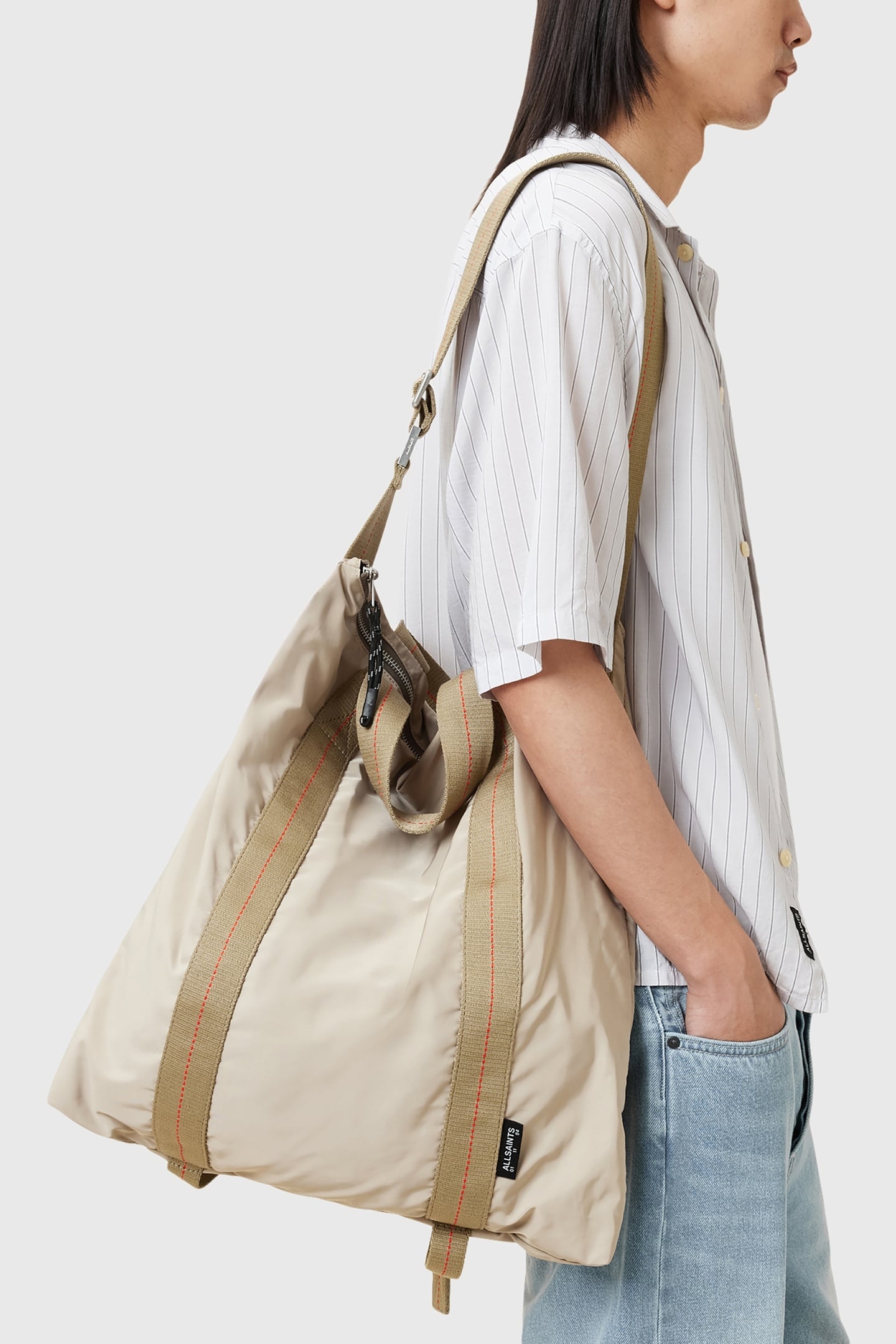 KEI ROPE BACKPACK LIGHT KHAKI 2