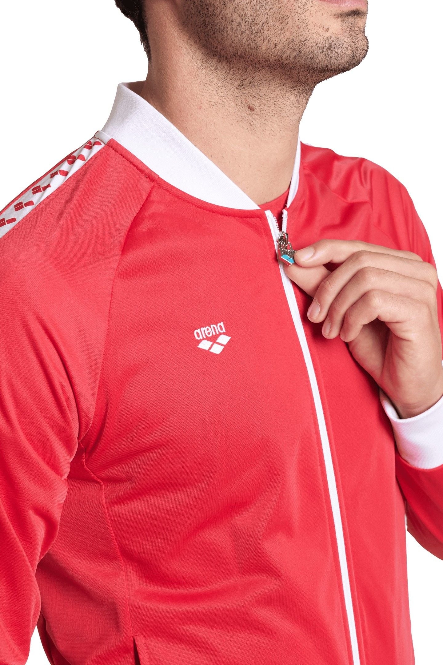M RELAX IV TEAM JACKET RED-WHITE-RED 8
