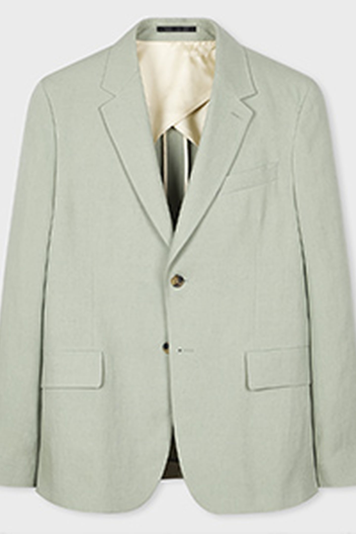 2 BUTTON JACKET LT GREYISH GREEN 5