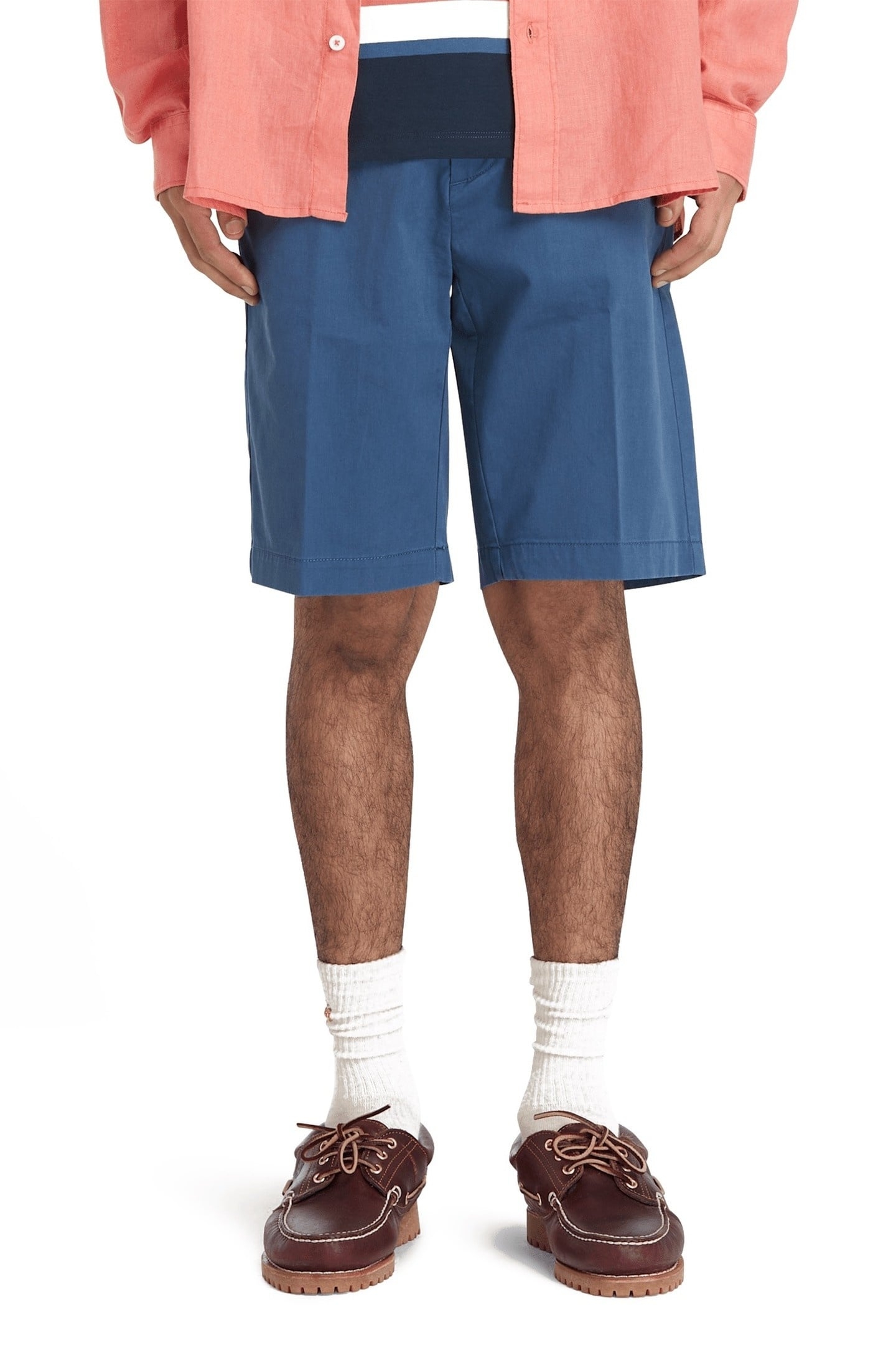 CLAREMONT TWILL CHINO SHORT DARK DENIM 1