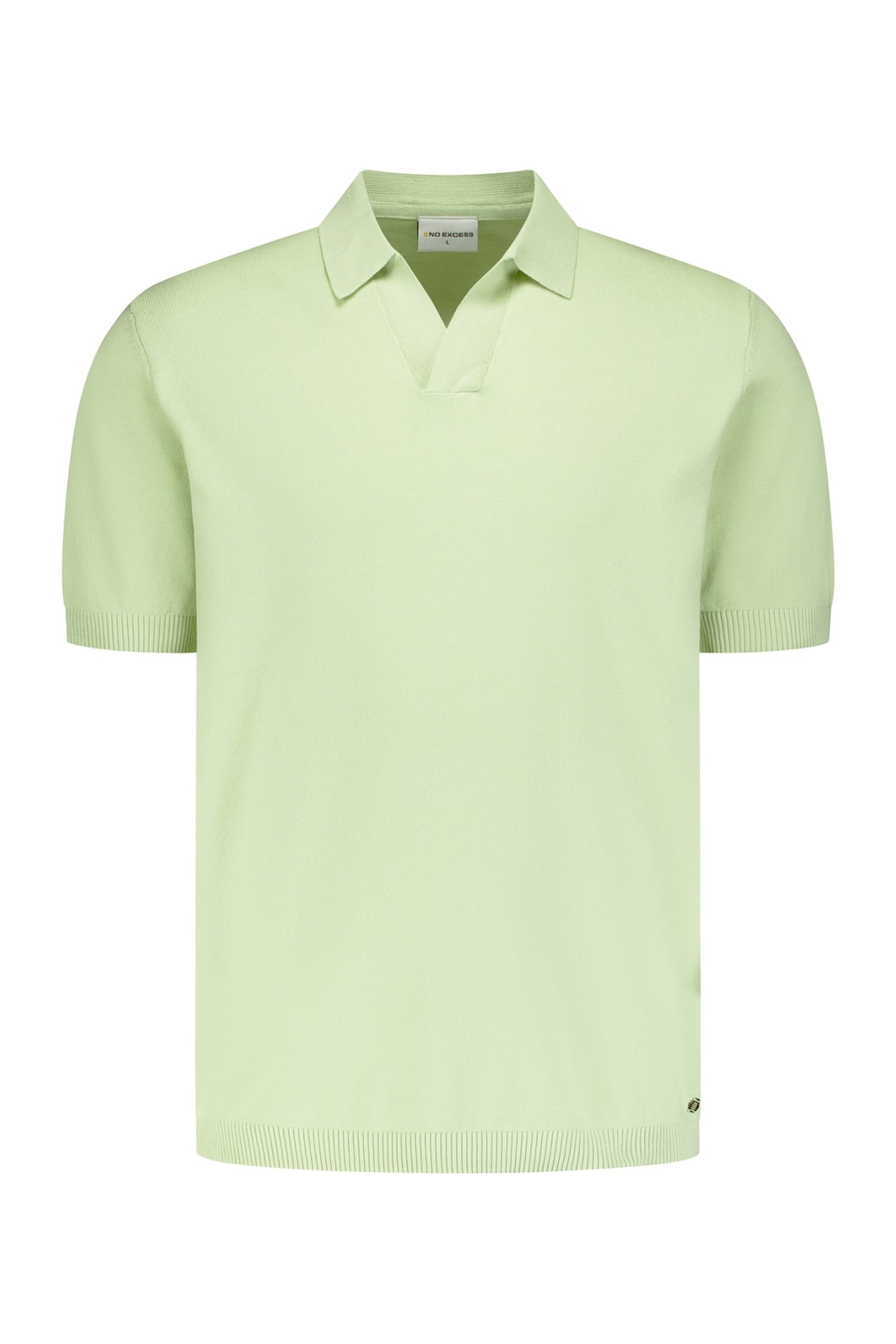 PULLOVER SHORT SLEEVE V-POLO GREEN 1