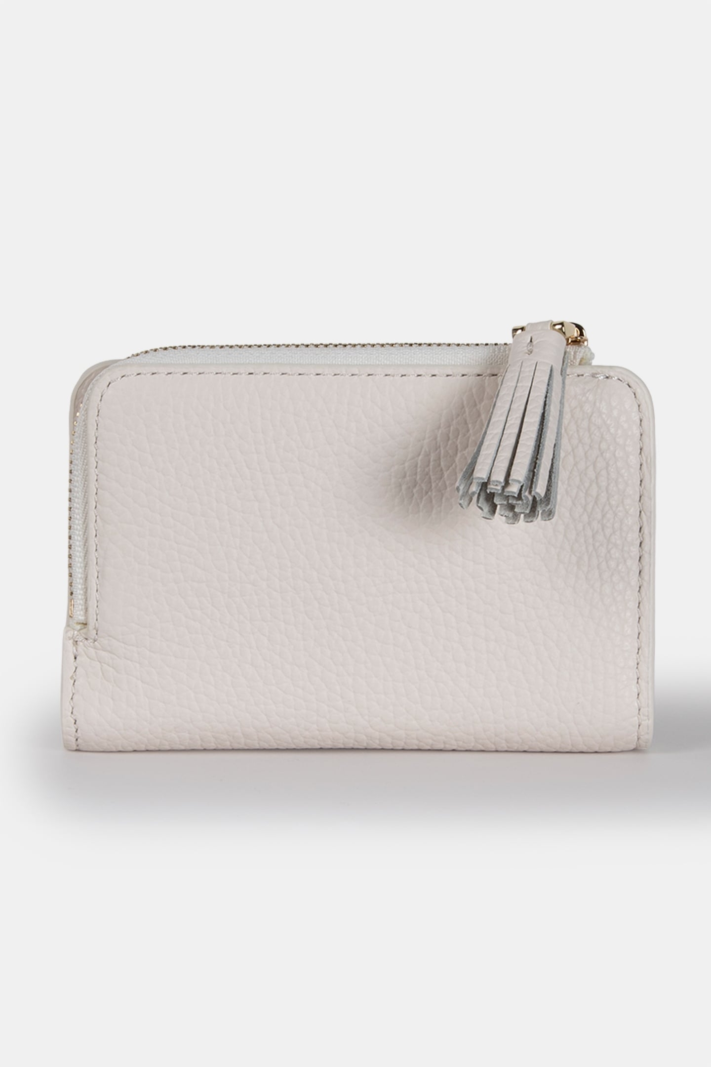 LEATHER PURSE IN WHITE 2